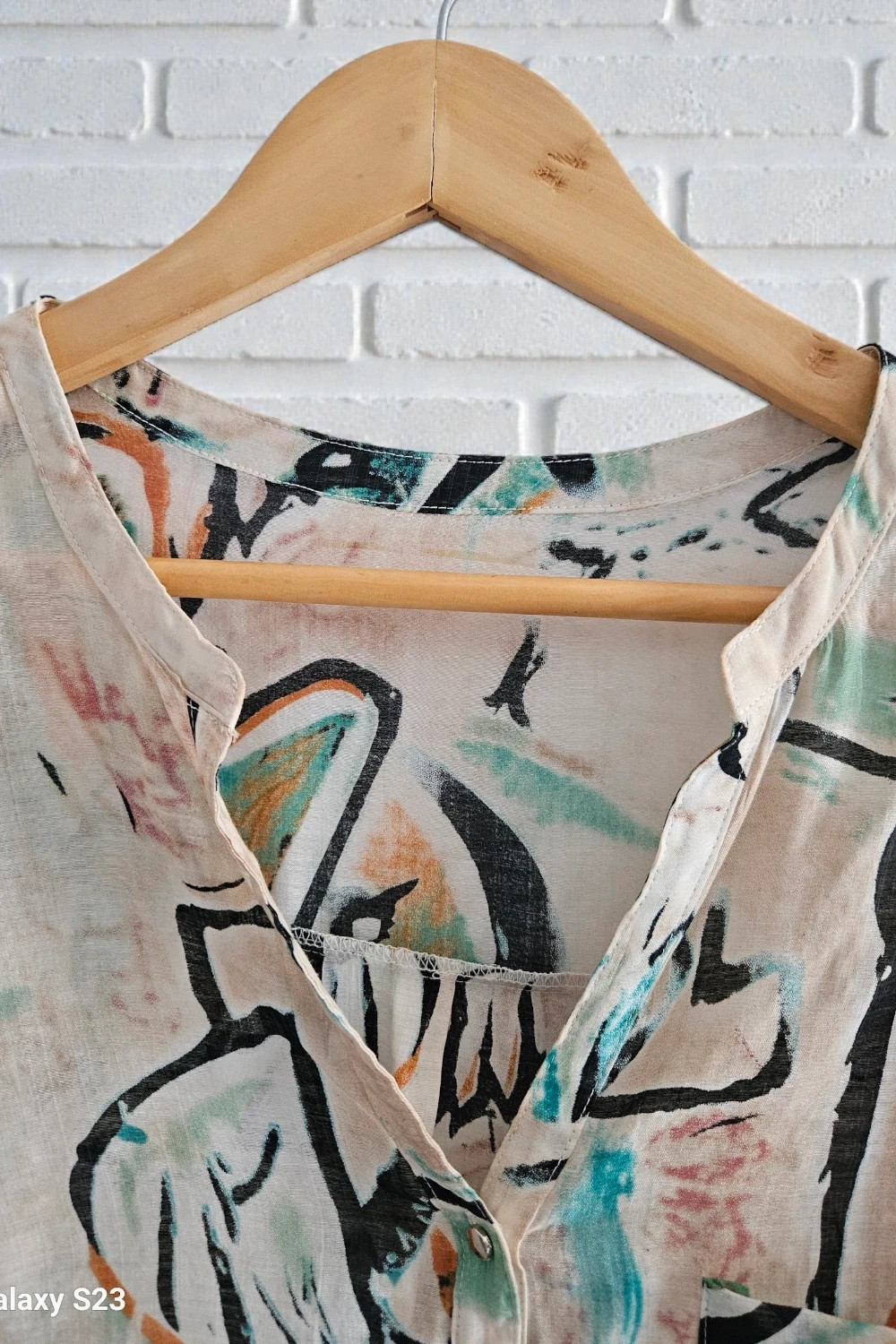 El Corte Inglés boho printed blouse · Size 42 · Perfect condition – El Corte Inglés – taille XL / 42 / 14 3