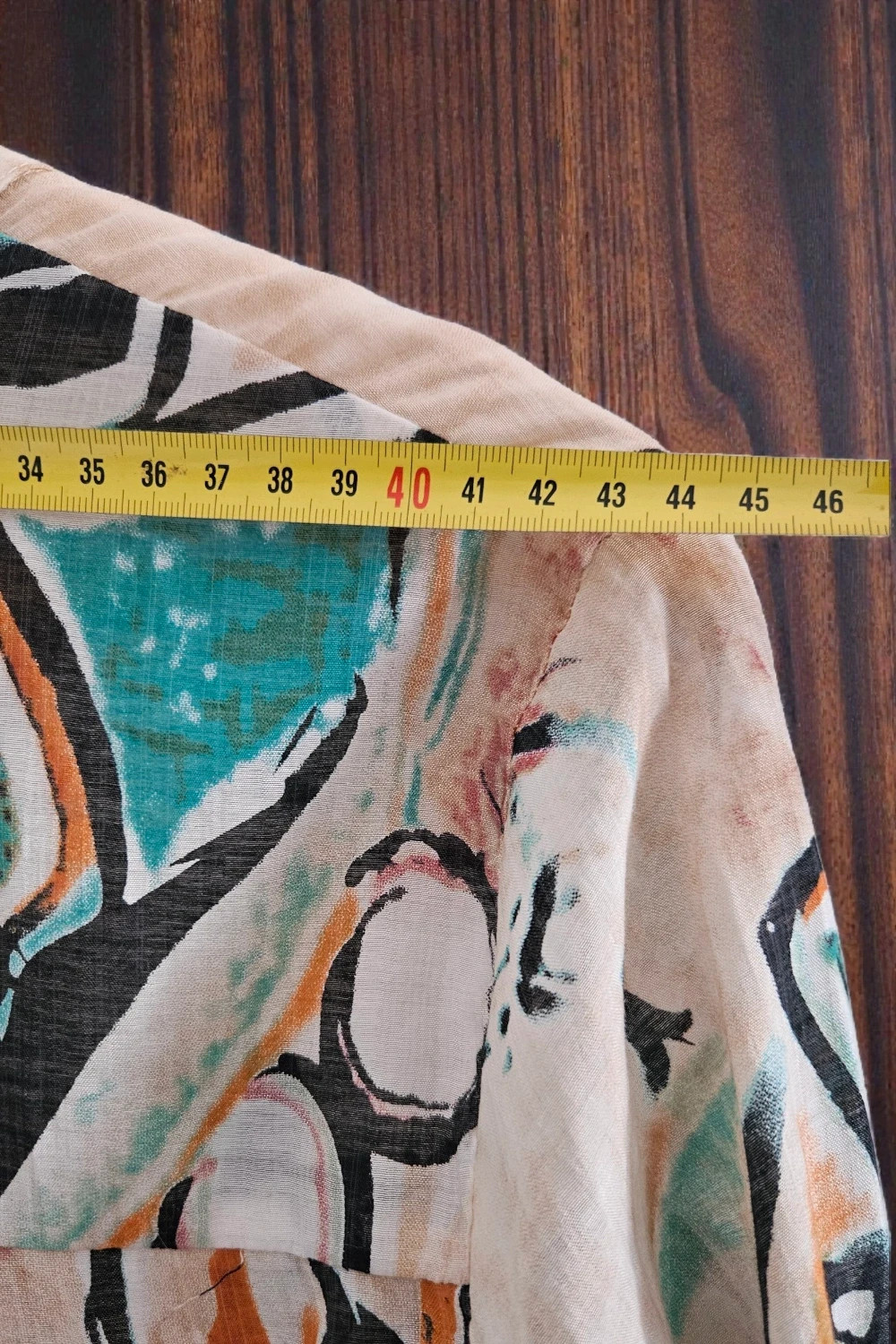 El Corte Inglés boho printed blouse · Size 42 · Perfect condition – El Corte Inglés – taille XL / 42 / 14 5