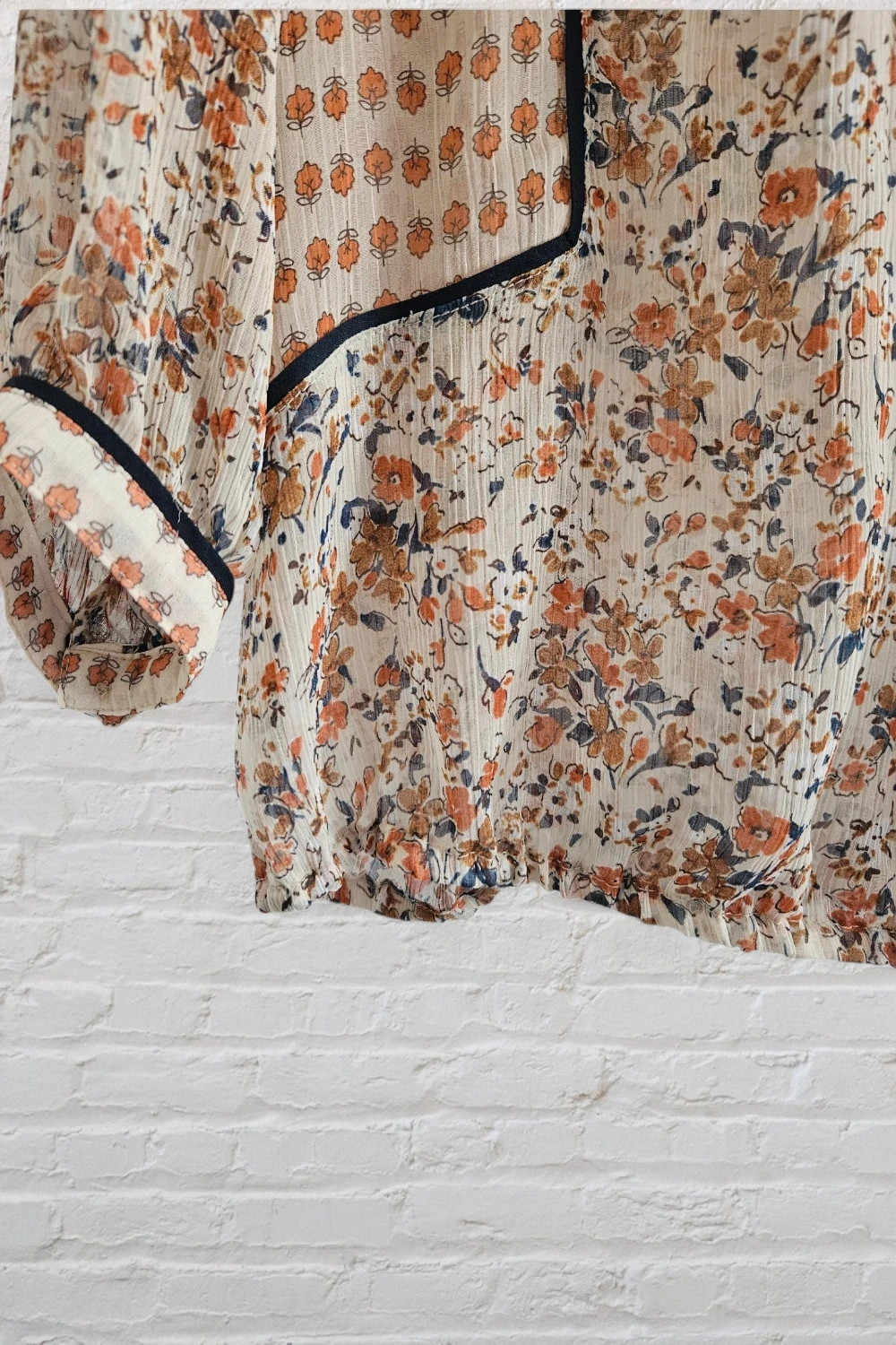 Blanco boho patchwork blouse · Size M · Perfect condition – Blanco – taille M / 38 / 10 5