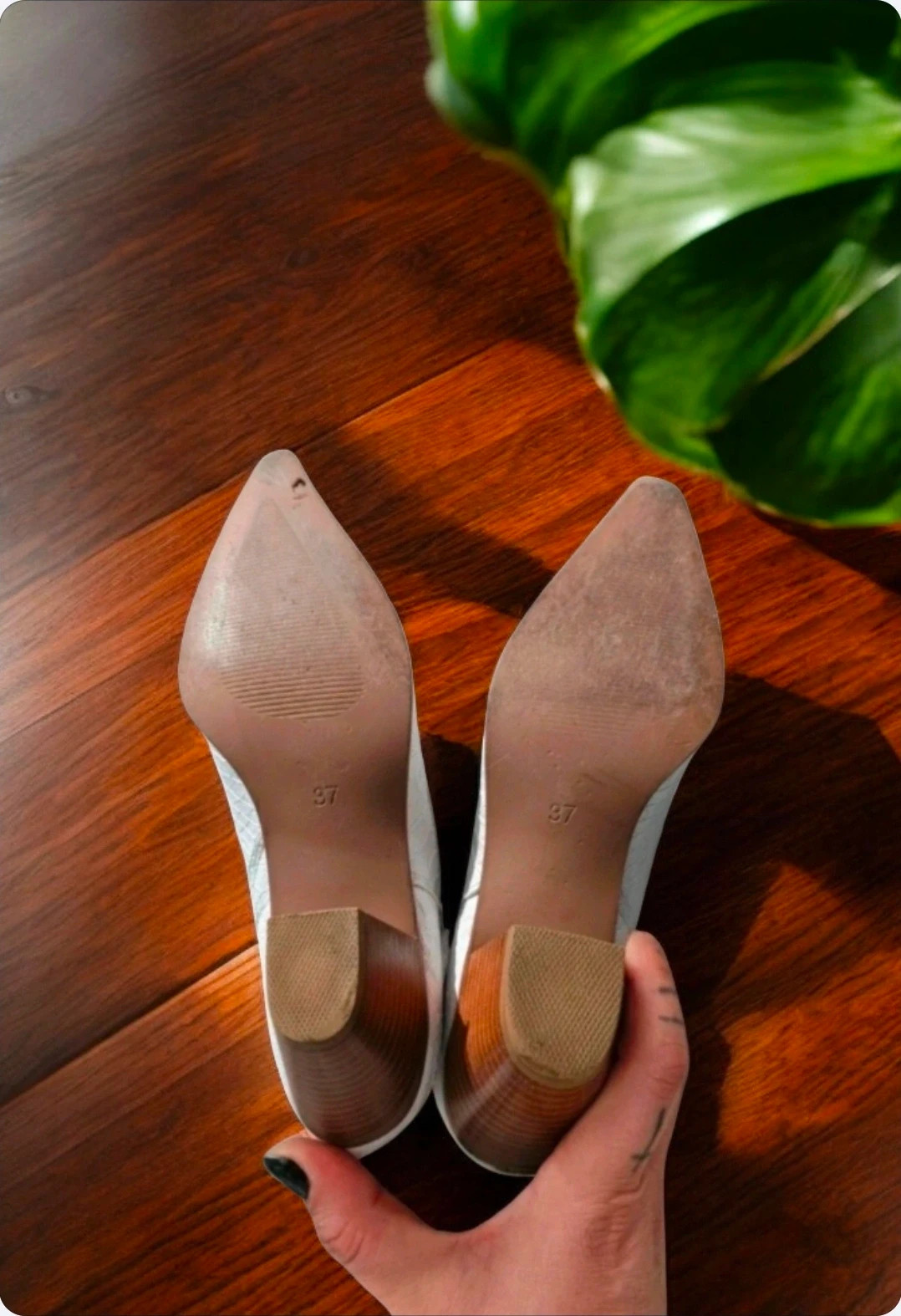 Hoyvoy cowboy boots · Size 37 · Washed denim & snake effect · Great condition – Hoyvoy – taille 37 4
