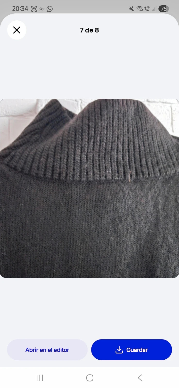 H&M knit vest · One size · Side slits · Warm and structured – H&M – taille Taille unique 3