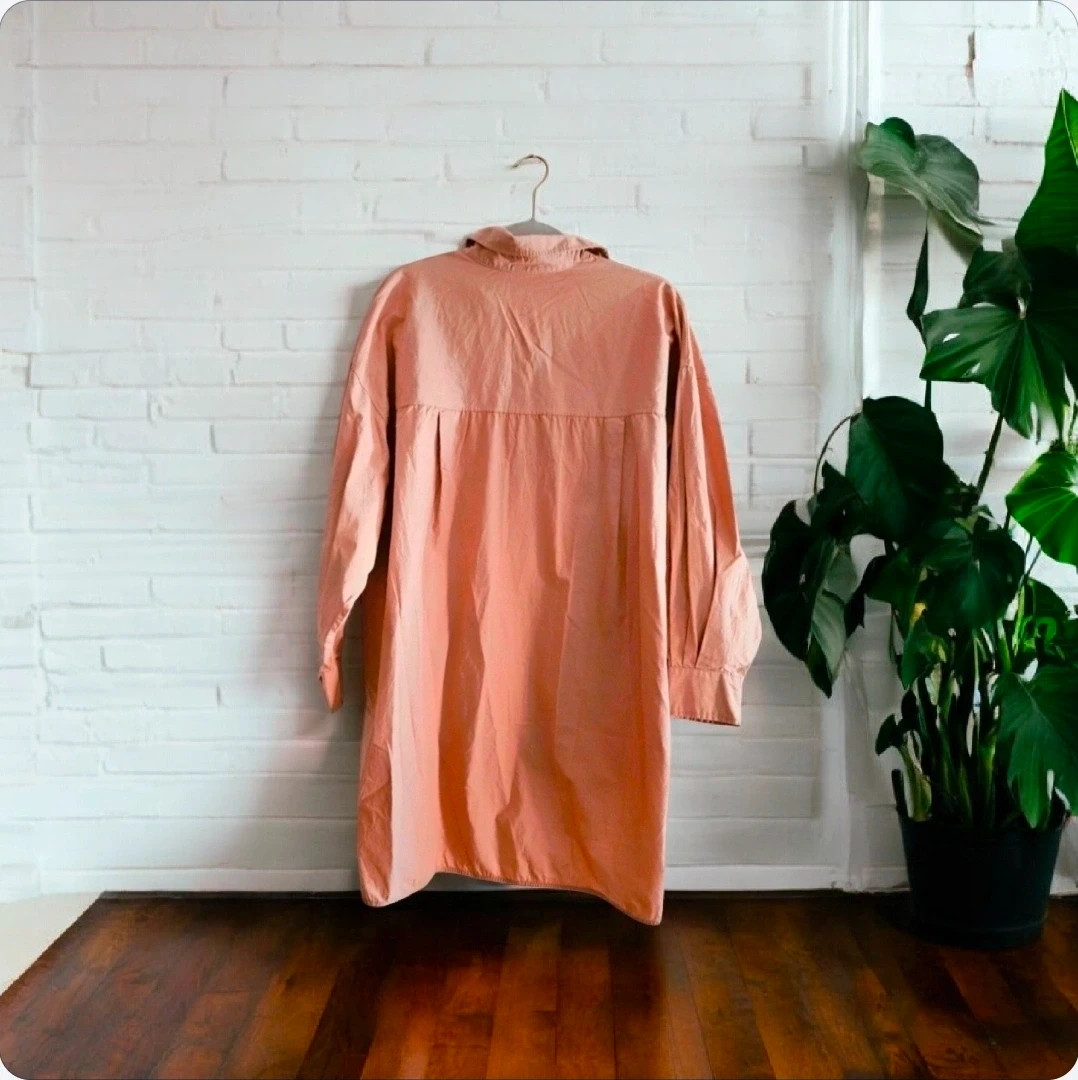 Zara oversized shirt · Size L · Puff sleeves · Side slits · Perfect condition – Zara – taille L / 40 / 12 4