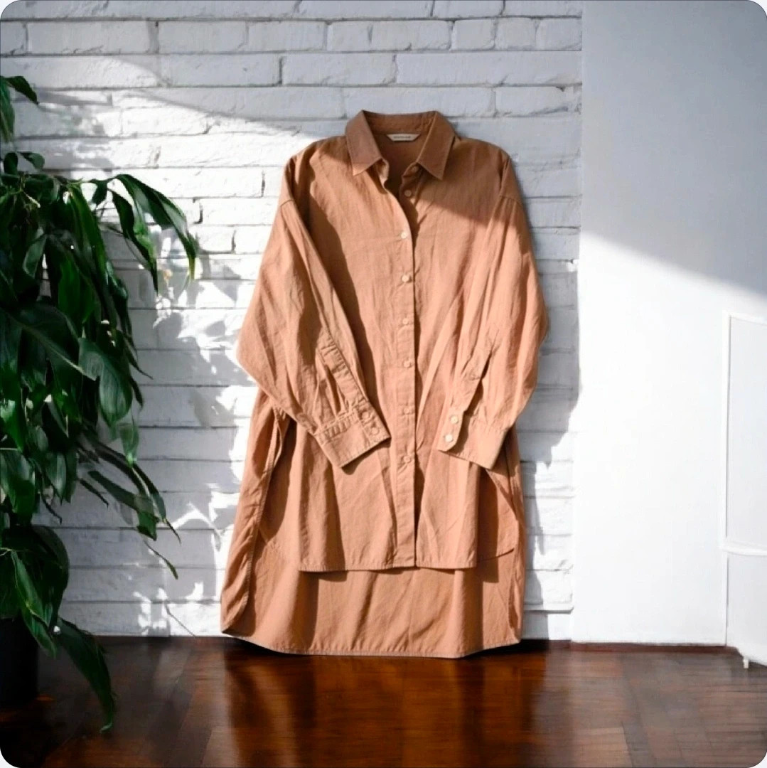 Zara oversized shirt · Size L · Puff sleeves · Side slits · Perfect condition – Zara – taille L / 40 / 12