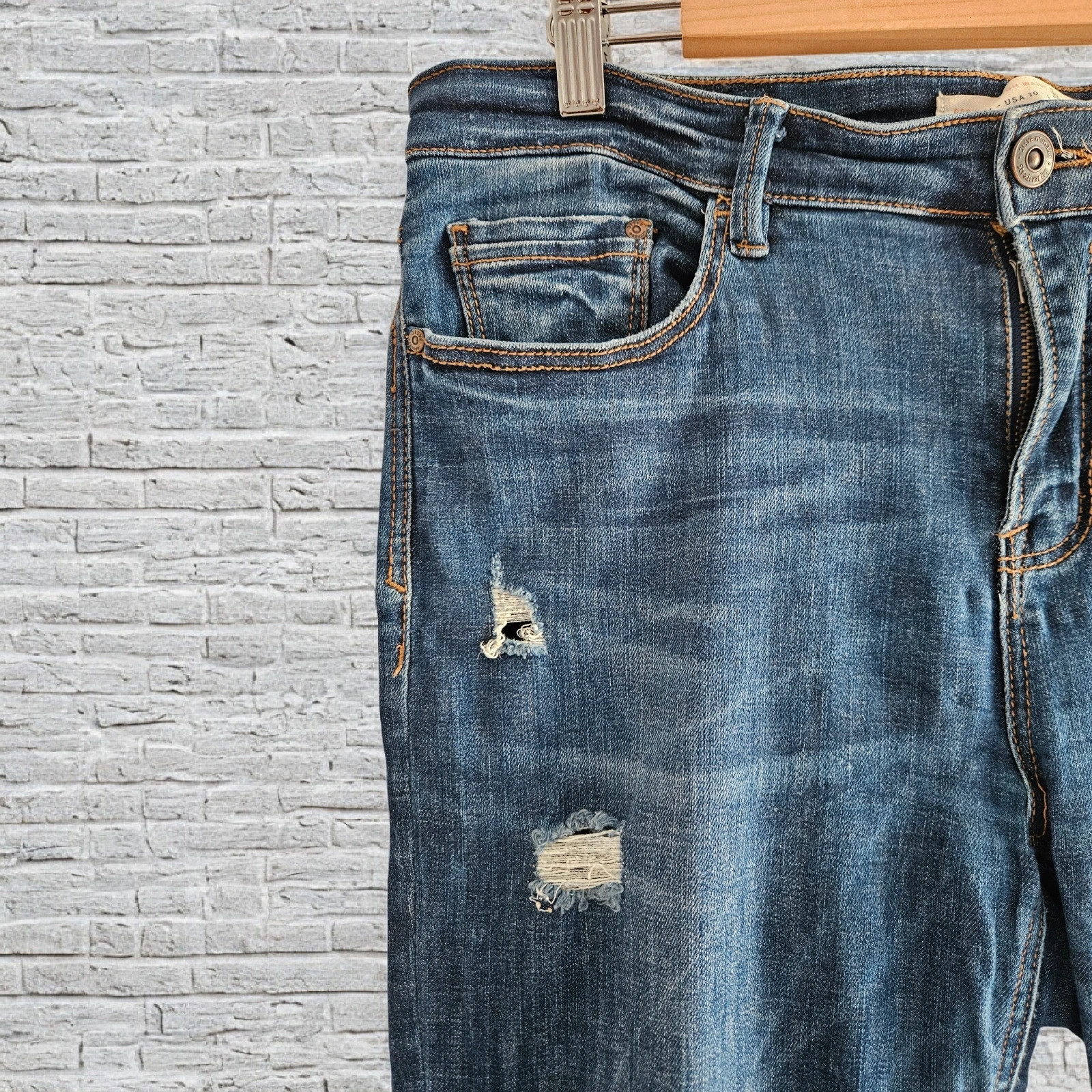 Stradivarius Regular High Waist jeans · Size 42 · Stretch fit · Perfect condition – Stradivarius – taille XL / 42 / 14 4