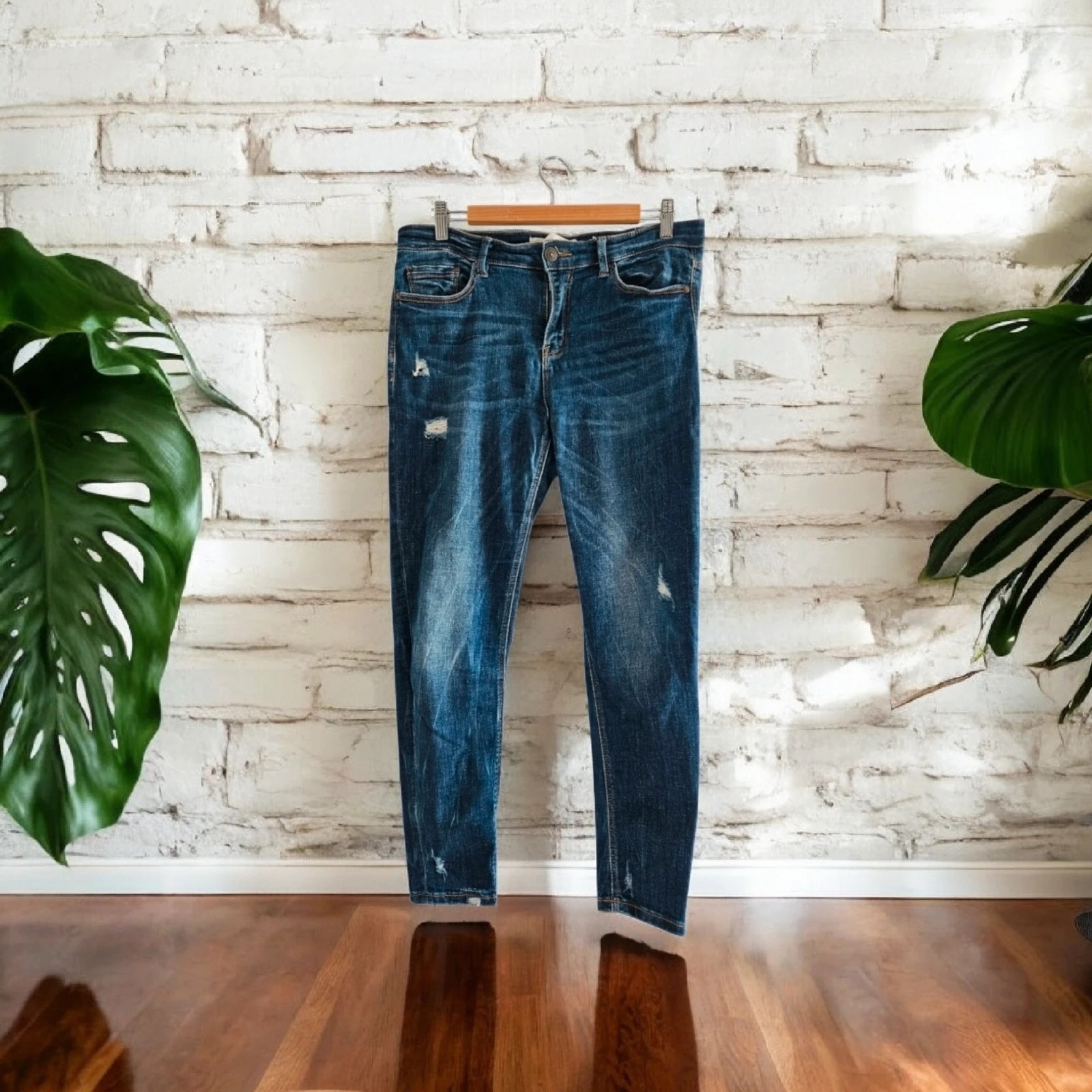 Stradivarius Regular High Waist jeans · Size 42 · Stretch fit · Perfect condition – Stradivarius – taille XL / 42 / 14