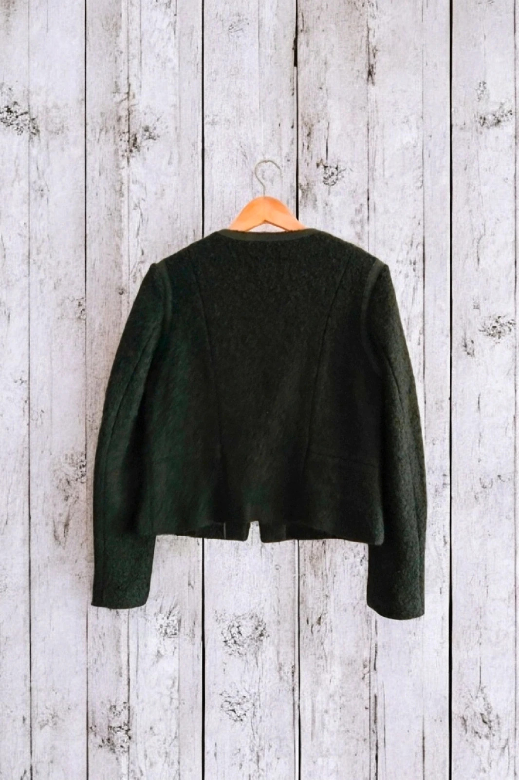 Chaqueta H&M mujer talla 42 negra cremallera asimétrica estilo biker elegante – H&M – taille XL / 42 / 14 2