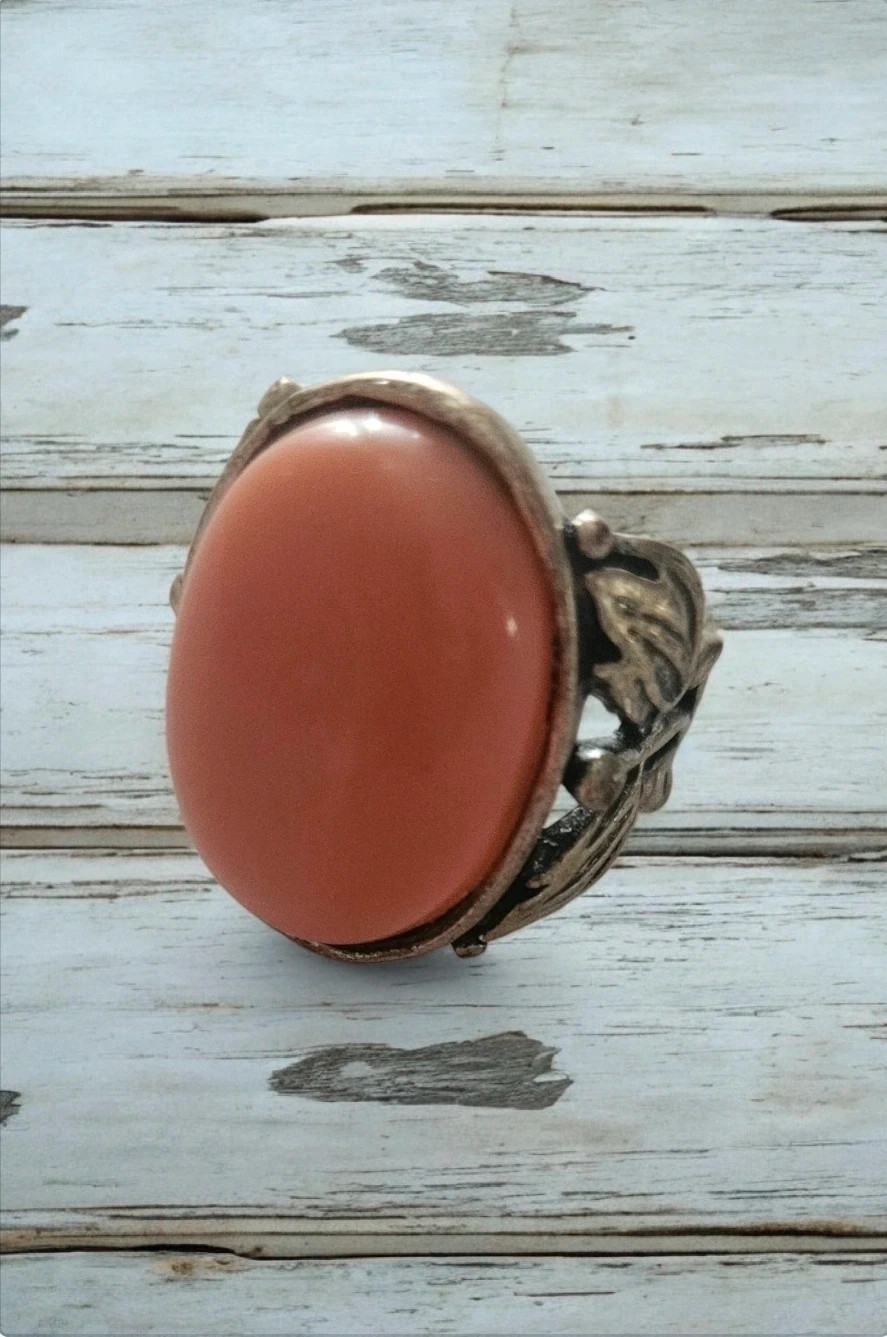 Bijou Brigitte anillo vintage resina ovalado ajustable | Bijou Brigitte vintage resin oval ring – Bijou Brigitte – taille 15,7 mm 3