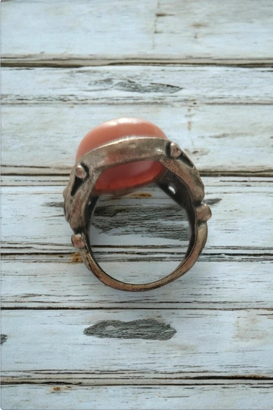 Bijou Brigitte anillo vintage resina ovalado ajustable | Bijou Brigitte vintage resin oval ring – Bijou Brigitte – taille 15,7 mm 4