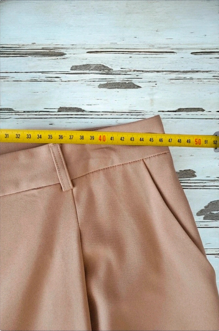 Pantalón beige Primark talla 46 · nuevo con etiqueta · tiro alto · clásico y elegante – Primark – taille XXXL / 46 / 18 5