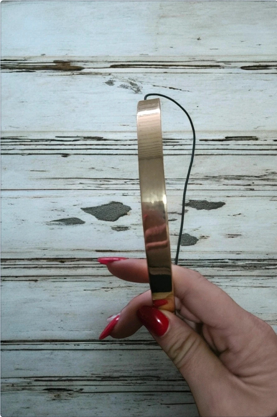 Parfois leaf headband · Metallic finish · Boho & elegant · Perfect condition