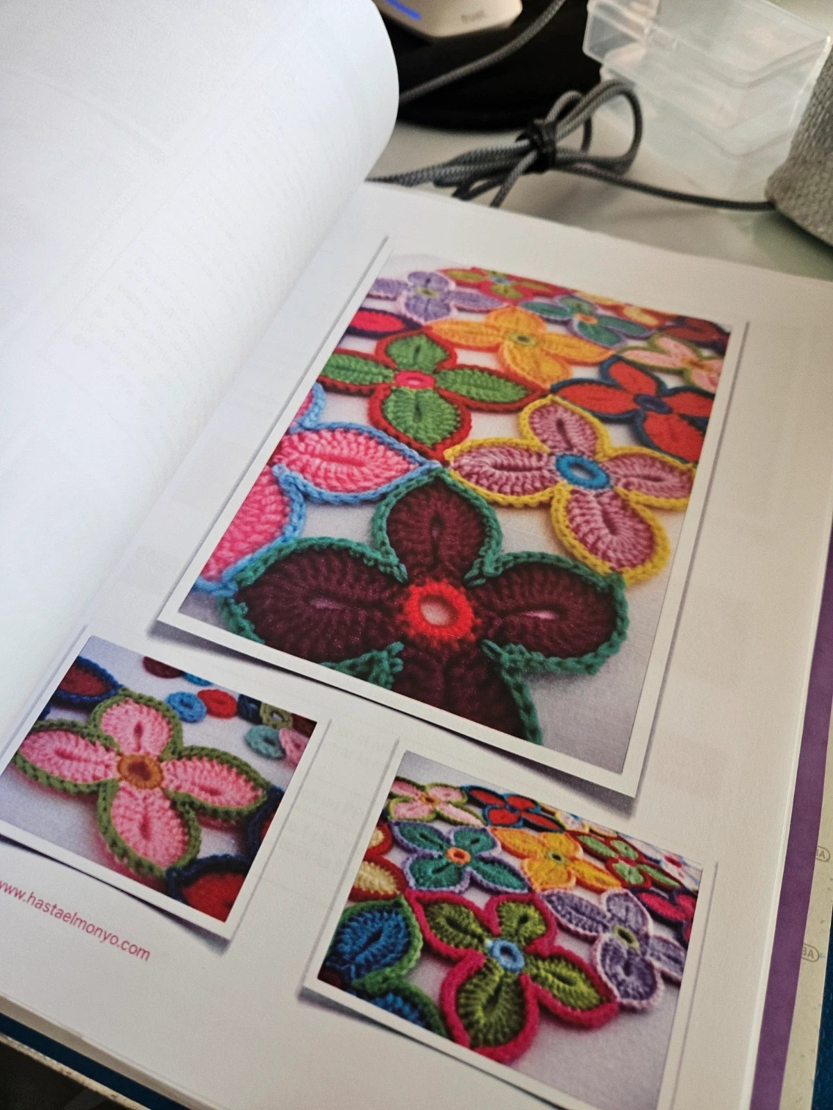 Crochet pattern book · Thick edition · DIY crafts · Colorful projects – sin marca 5