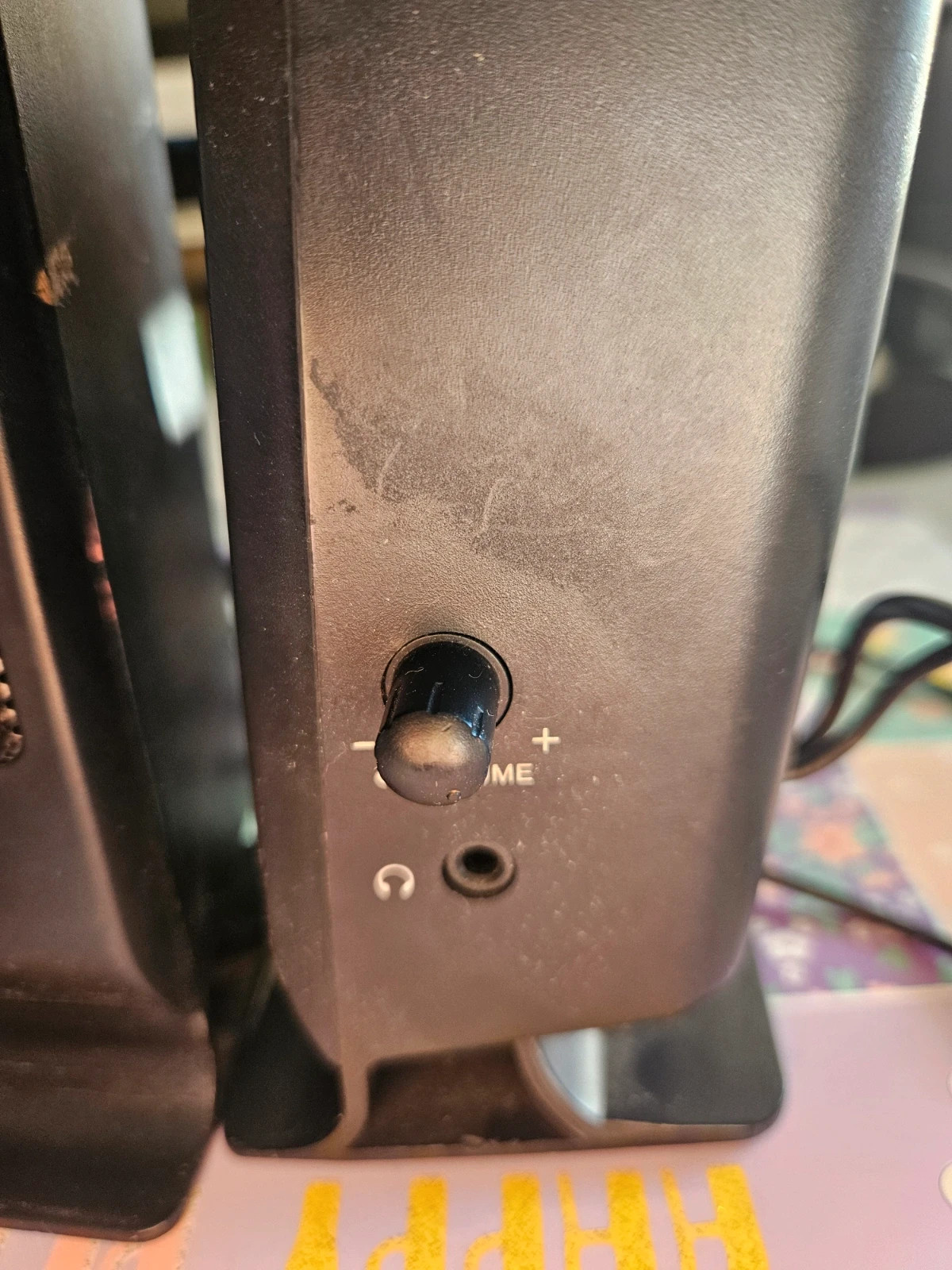 Logitech black speakers · Wired · Clear sound · Perfect condition – Logitech 2