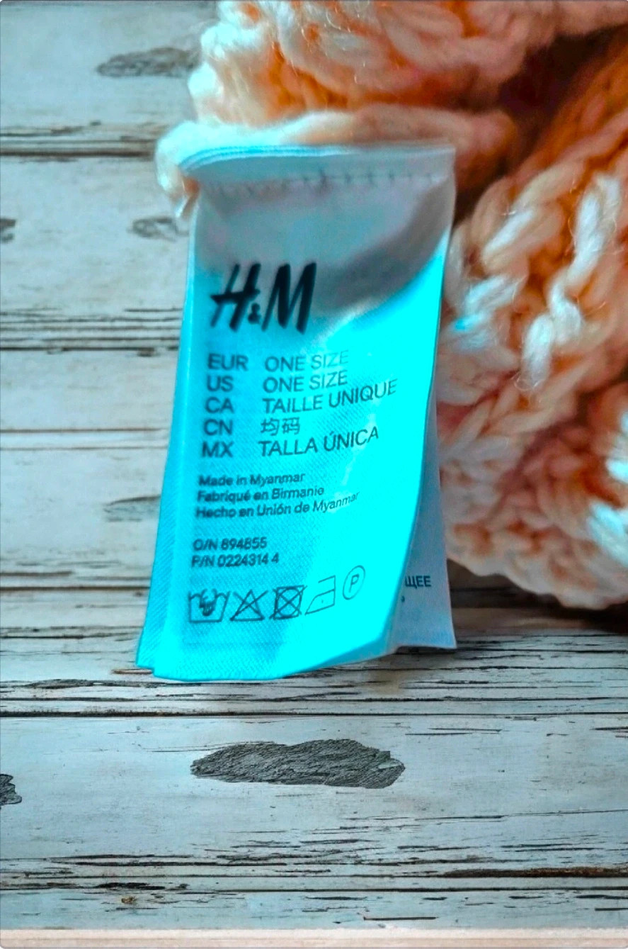 Gorro punto trenzado con pompón H&M | Talla única | Beige – H&M – taille Taille unique 2