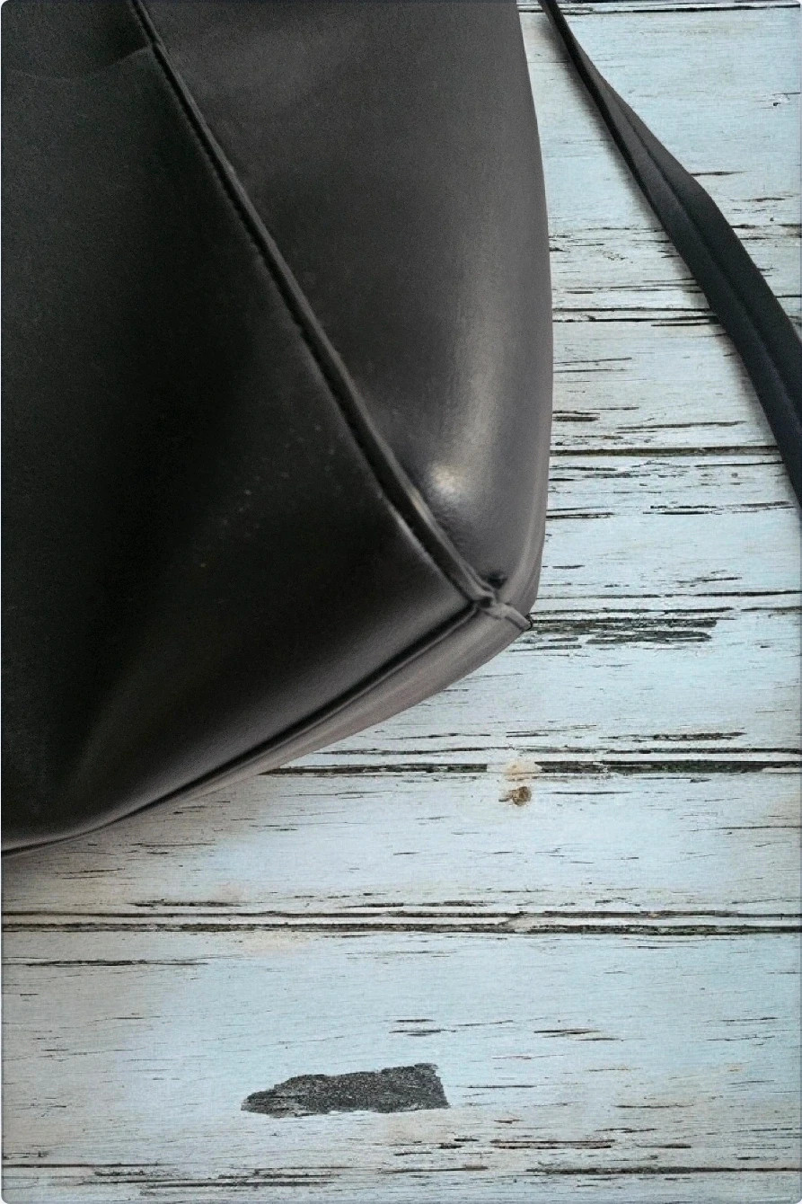 Zara bolso tote negro ajustable lateral. Mirar fotos antes de comprar! – Zara 2