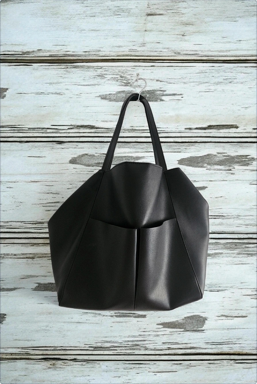 Zara bolso tote negro ajustable lateral. Mirar fotos antes de comprar! – Zara 5