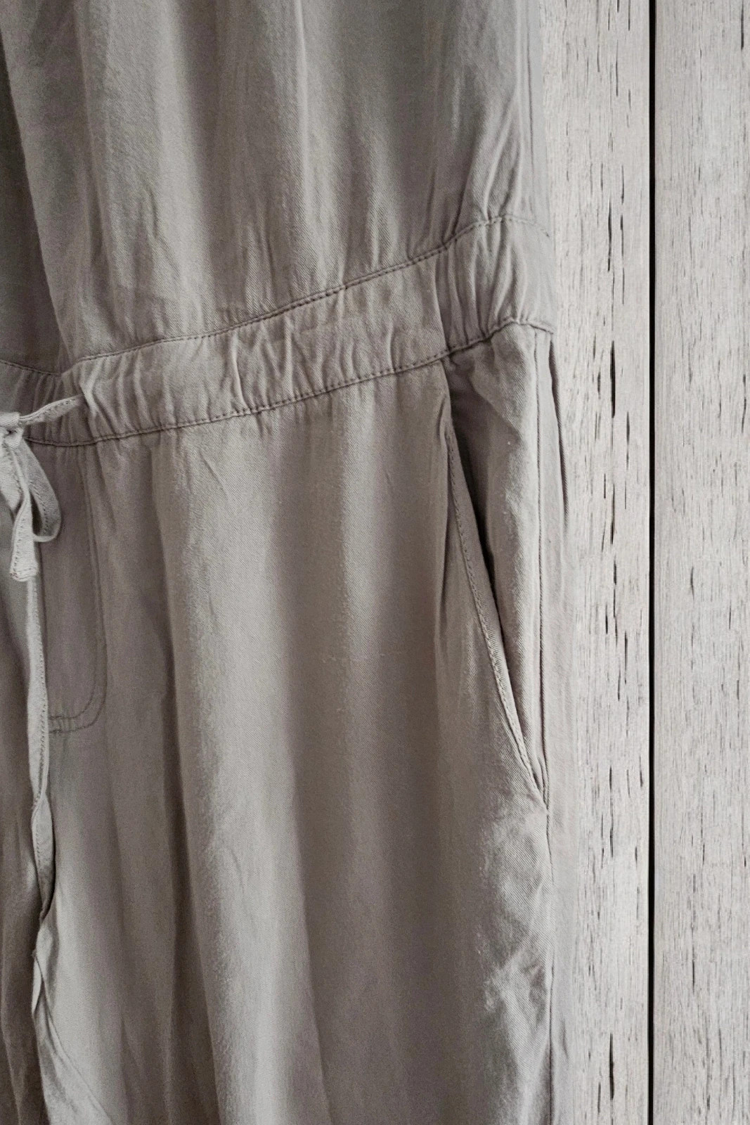 Mono largo EDC talla L beige grisáceo cintura ajustable tirantes tachuelas – EDC by Esprit – taille L / 40 / 12 2