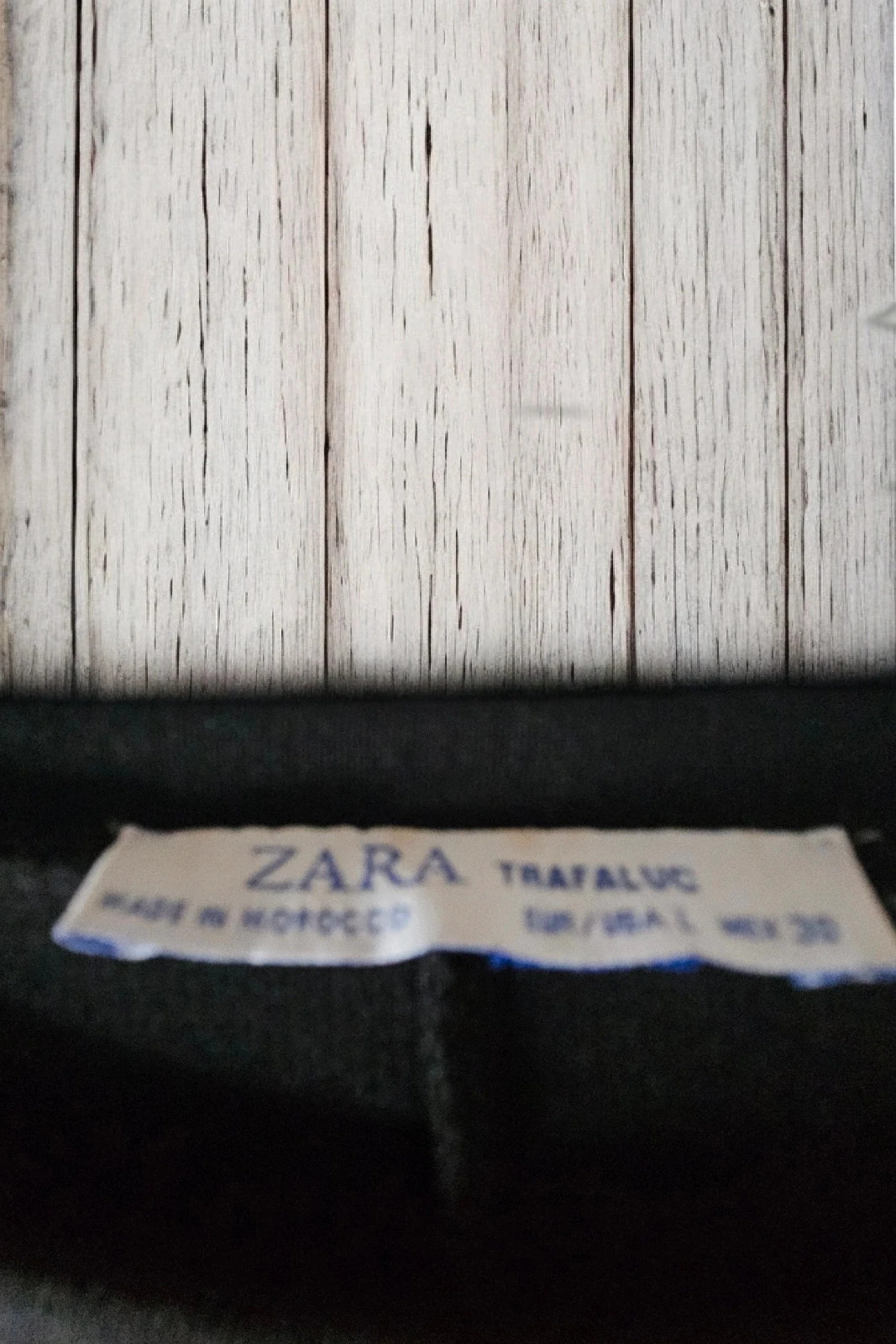 Zara vestido negro basic oversize talla L | black casual dress – Zara – taille L / 40 / 12 5