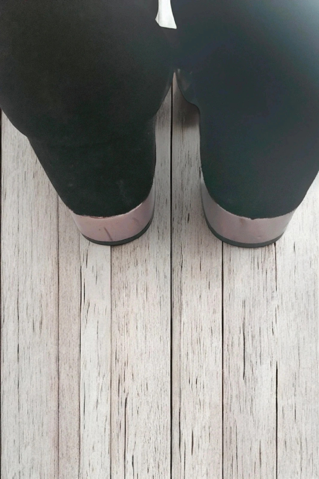 Sandalias Bershka negras tacón bloque 7 cm talla 40 · elegantes – Bershka – taille 40 5