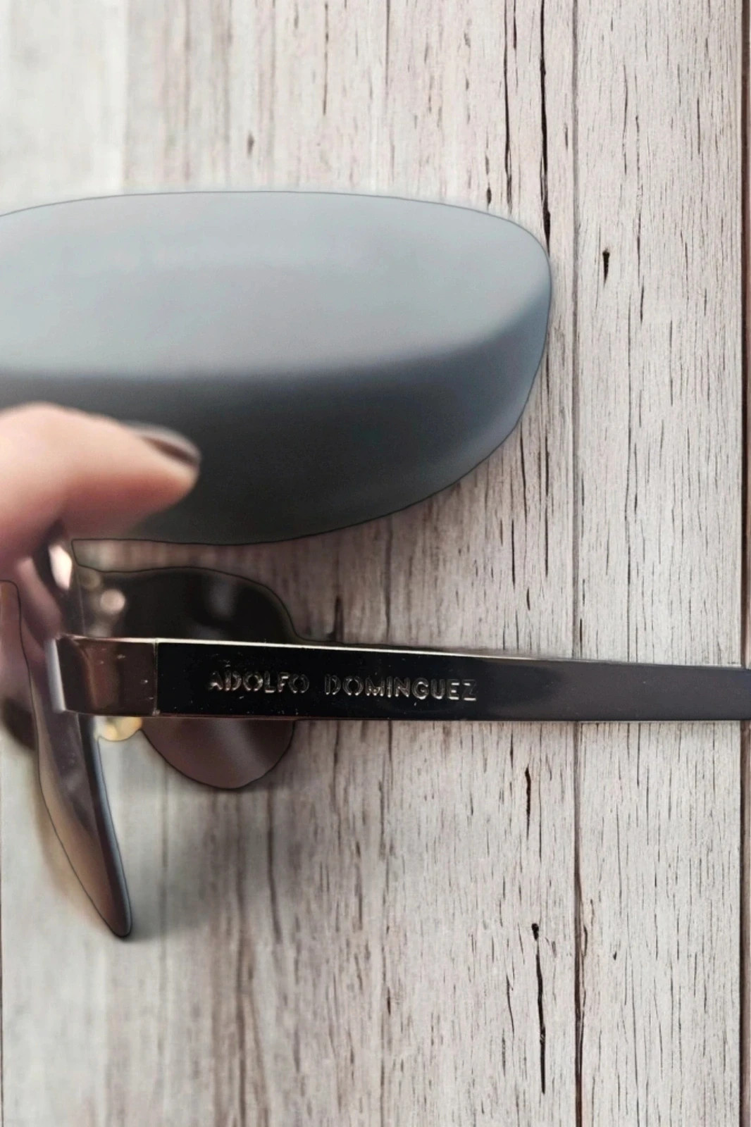 Gafas Adolfo Domínguez originales · aviador metal · impecables con funda – Adolfo Dominguez 5