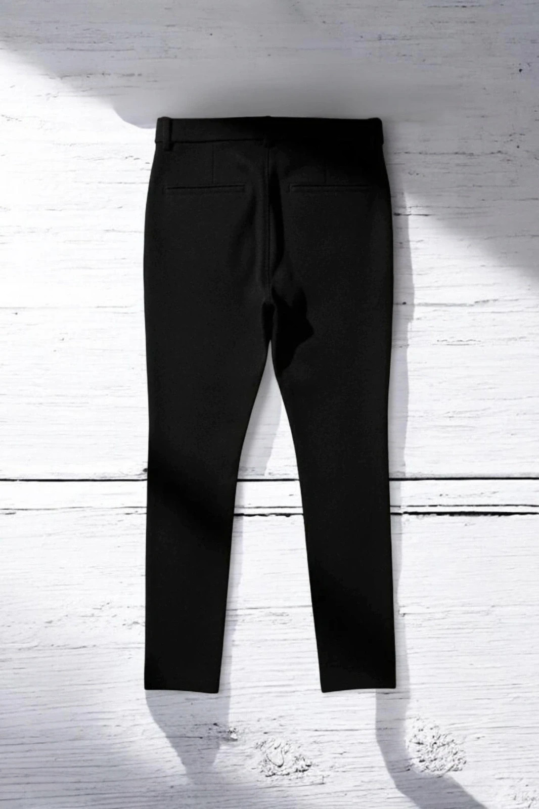 ZARA pantalón negro mujer talla M estilo elegante casual elástico perfecto estado – Zara – taille M / 38 / 10 2