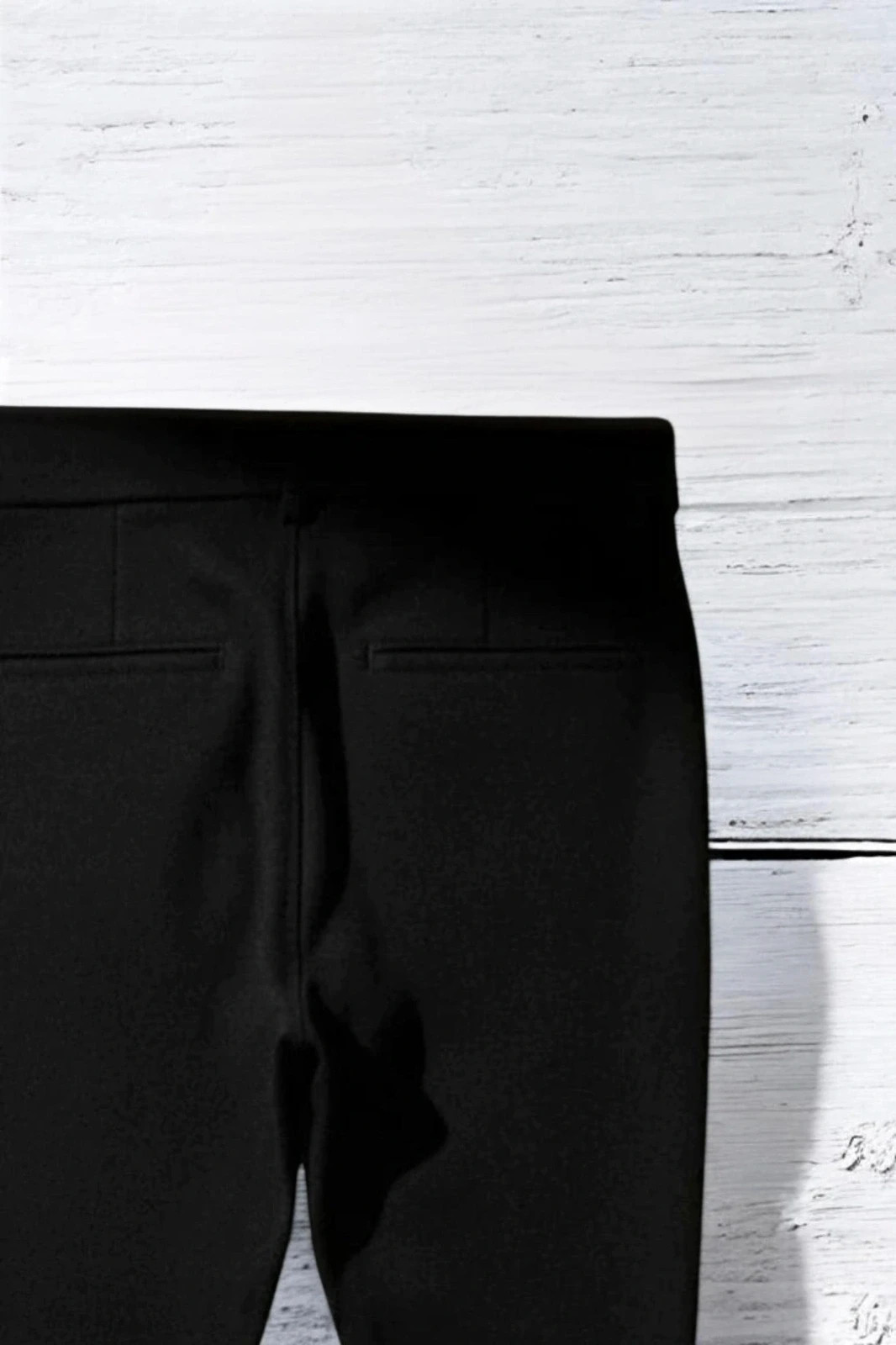 ZARA pantalón negro mujer talla M estilo elegante casual elástico perfecto estado – Zara – taille M / 38 / 10 4