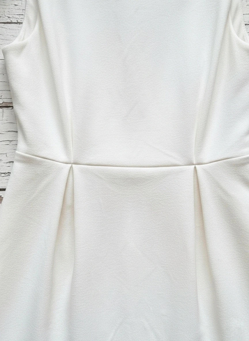 Mango white knit dress · Size L · Lace back · Elegant style – Mango – taille L / 40 / 12 4