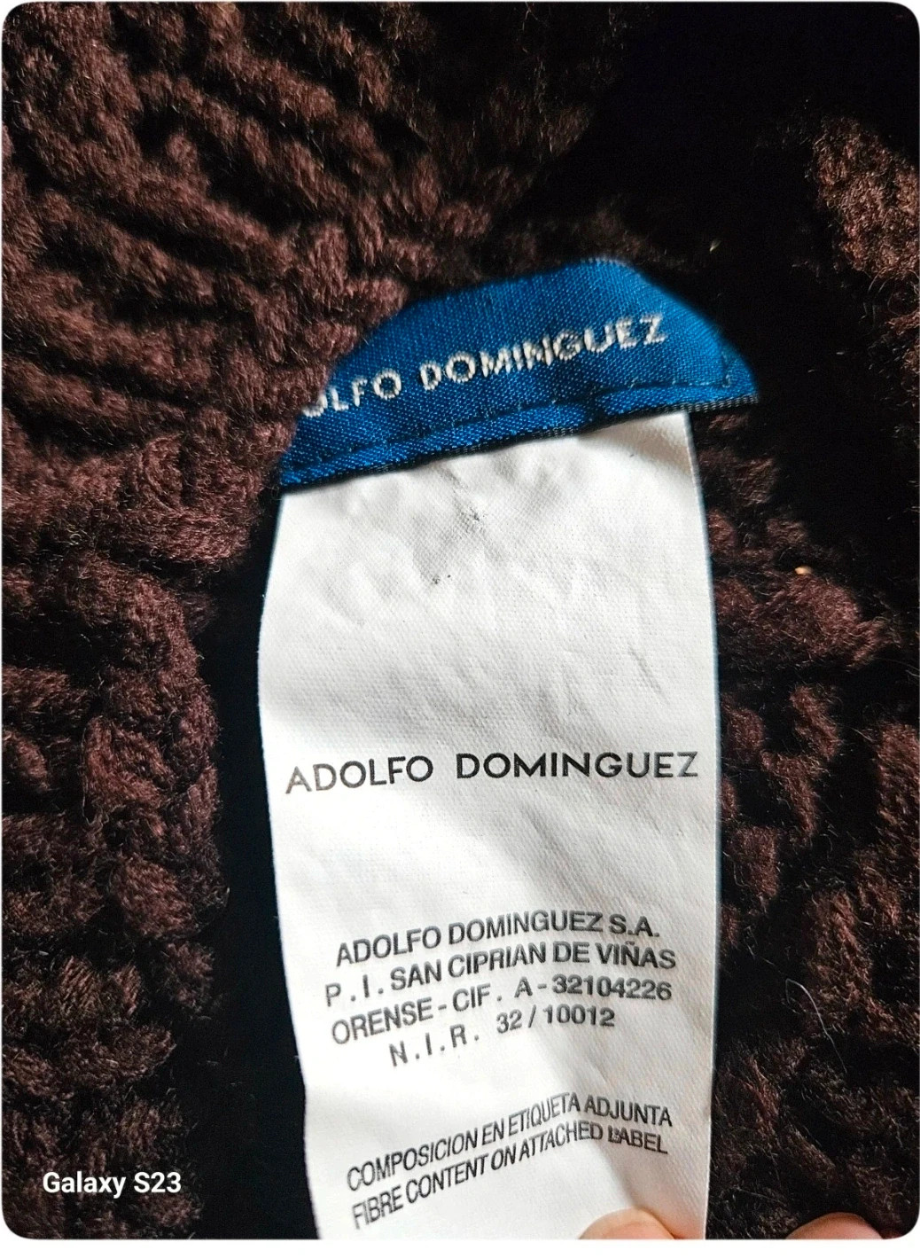 Boina punto Adolfo Domínguez | Marrón | Impecable – Adolfo Dominguez – taille Taille unique 3