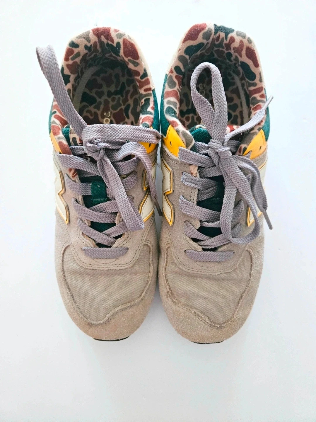 New Balance 574 leopard beige,Teal T37 Sneakers estilo streetwear – New Balance – taille EU 37 4