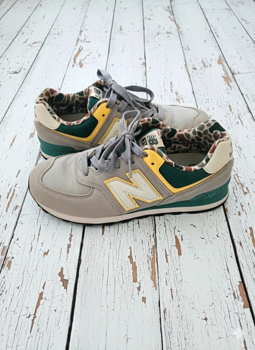 New Balance 574 leopard beige,Teal T37 Sneakers estilo streetwear – New Balance – taille EU 37 3