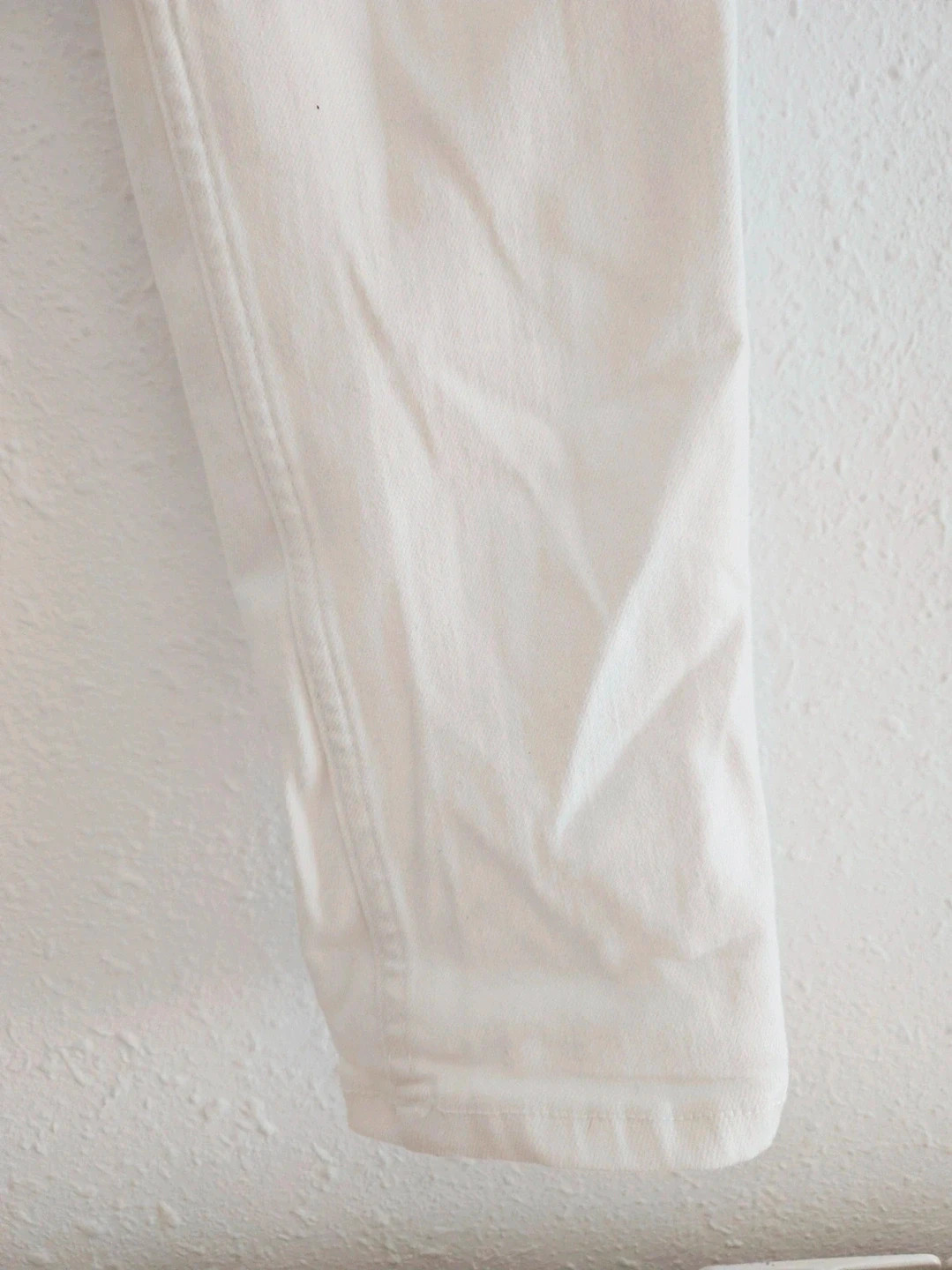 Pantalón blanco Bershka 38 | Skinny mujer | Denim elástico | Básico | Perfecto estado – Bershka – taille M / 38 / 10 5