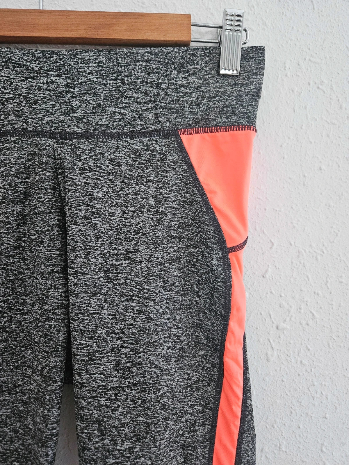 Mallas deportivas cortas mujer gris + coral | Bailalai | L/XL | Nuevo – Bailalai – taille L / 40 / 12 4