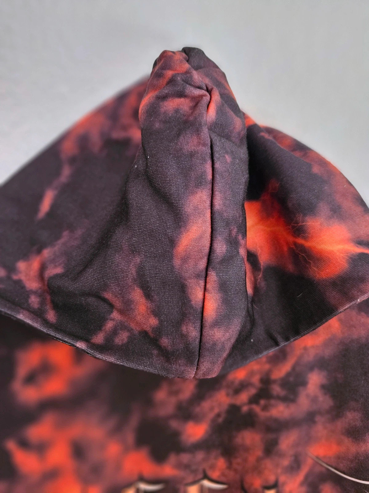 Sudadera Billie Eilish Bershka XS tie-dye fuego gráfica oversized – Bershka – taille XS / 34 / 6 5
