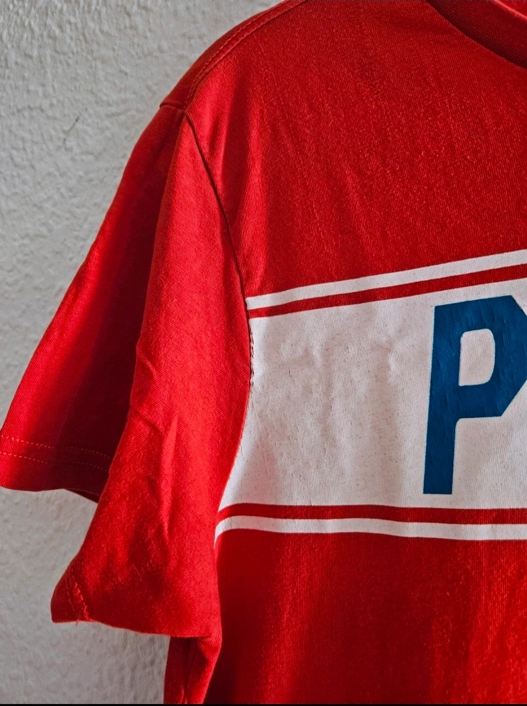 Petrol Industries camiseta roja logo grande S · 100% algodón · estilo retro urbano – Petrol Industries – taille S 4