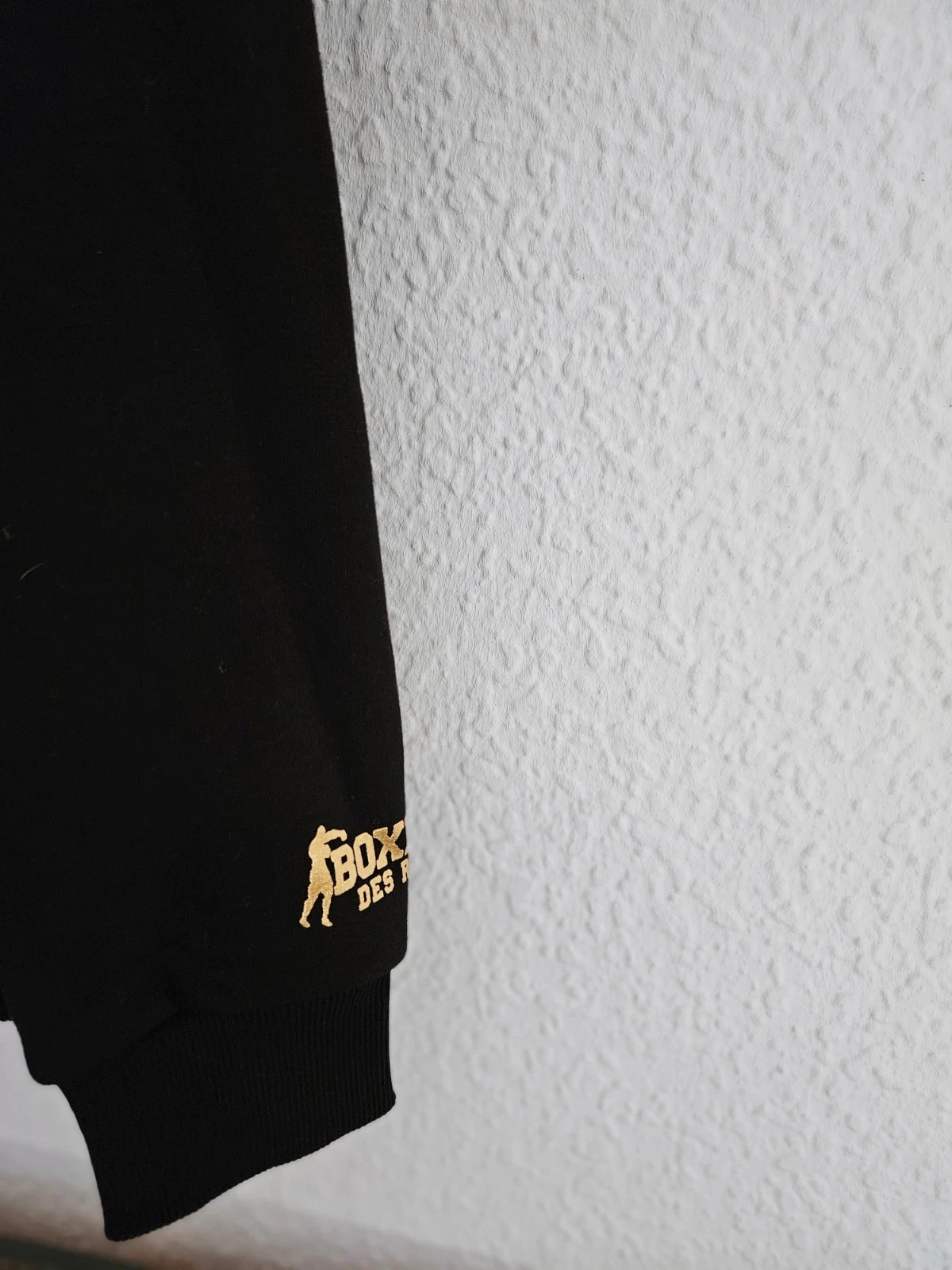 Sudadera Boxeur Des Rues negra y dorada XL nueva – BOXEUR DES RUES – taille XL / 42 / 14 3