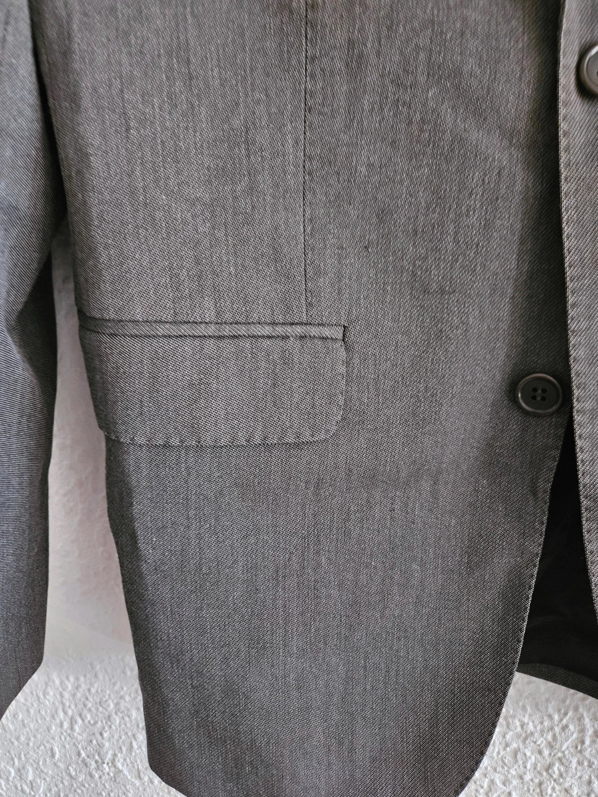 Americana Zara Man gris oscuro · Talla 48 · corte clásico elegante – Zara – taille 48 3