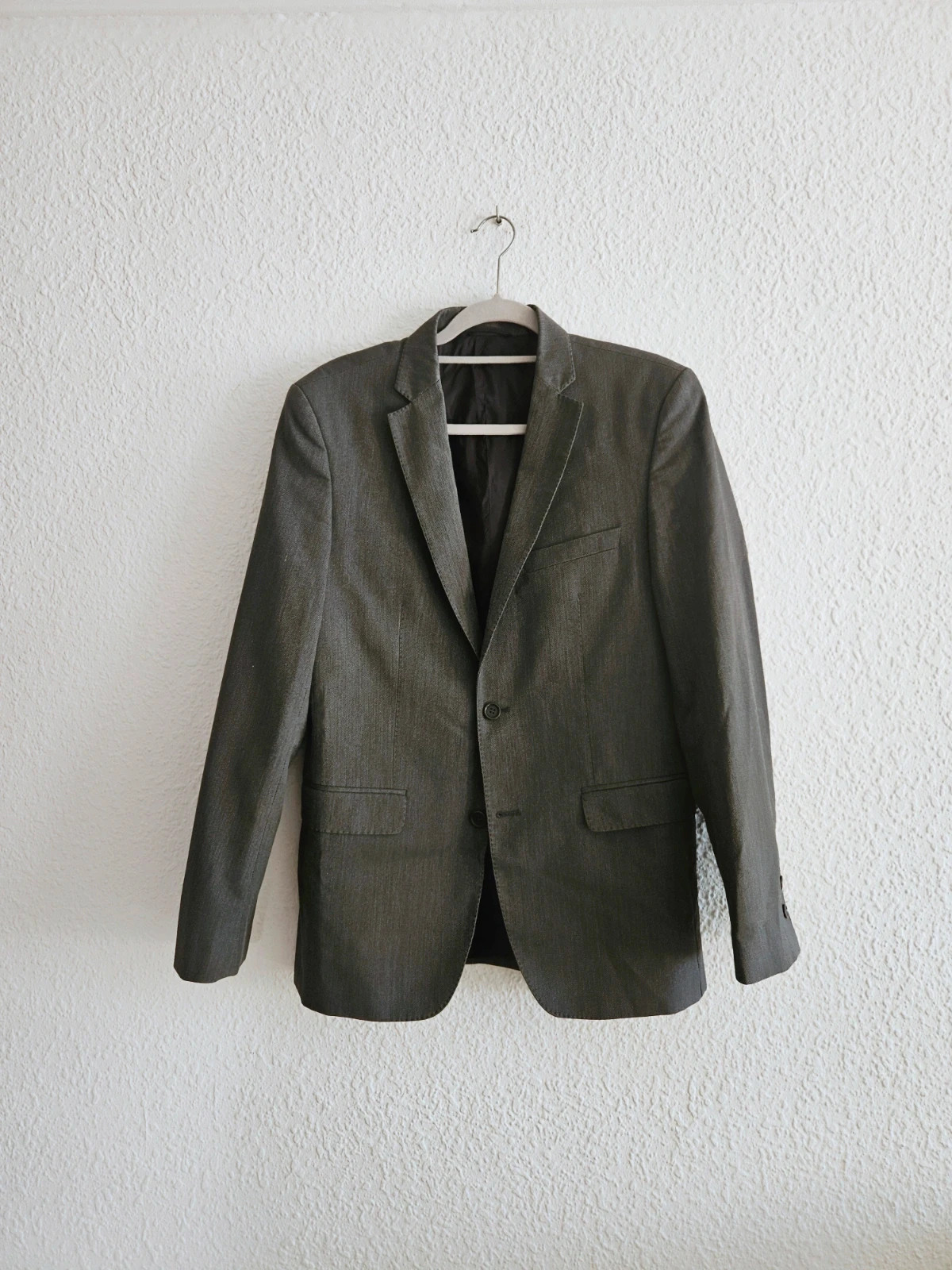 Americana Zara Man gris oscuro · Talla 48 · corte clásico elegante – Zara – taille 48 2