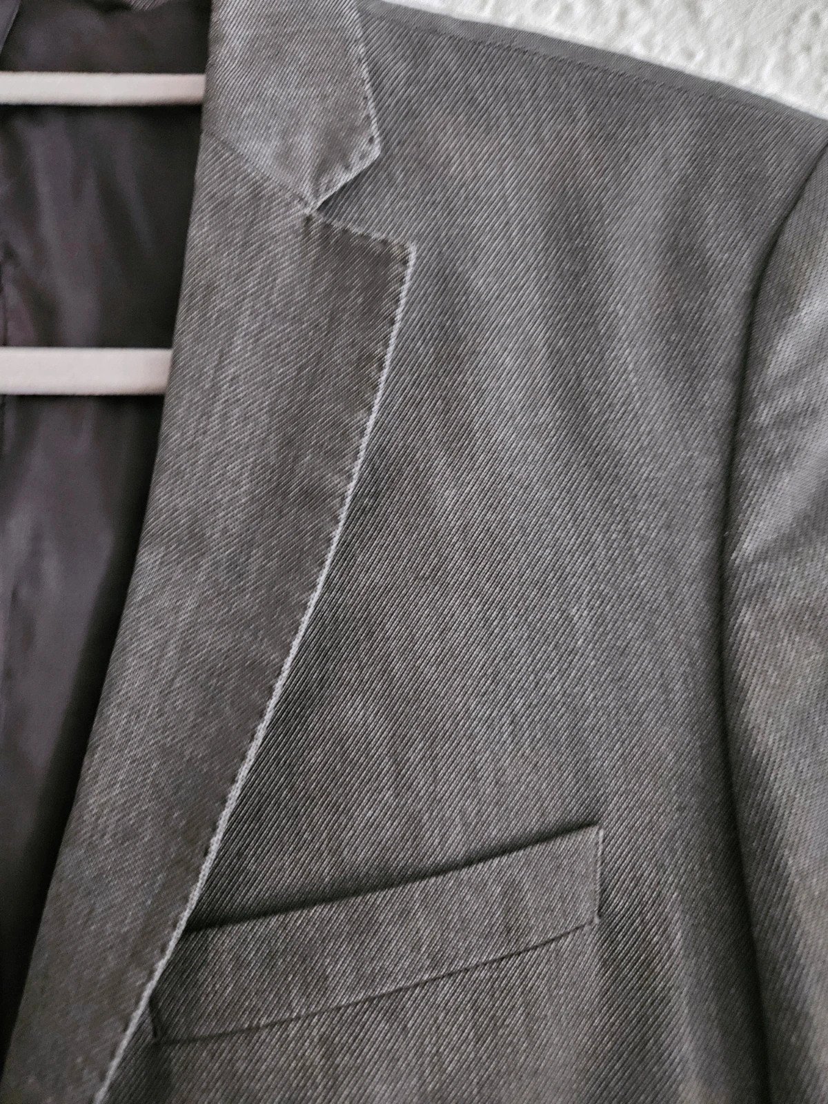 Americana Zara Man gris oscuro · Talla 48 · corte clásico elegante – Zara – taille 48 5