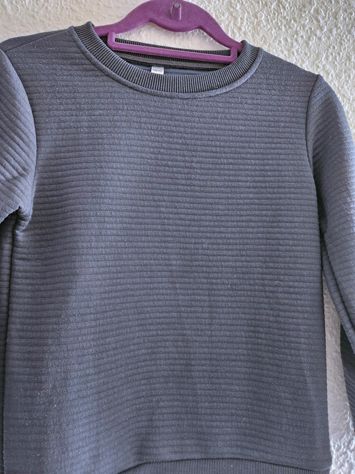 Sudadera Zeeman niño talla 146/152 gris oscuro básica, cómoda y cálida – Zeeman – taille 11 ans / 146 cm 3