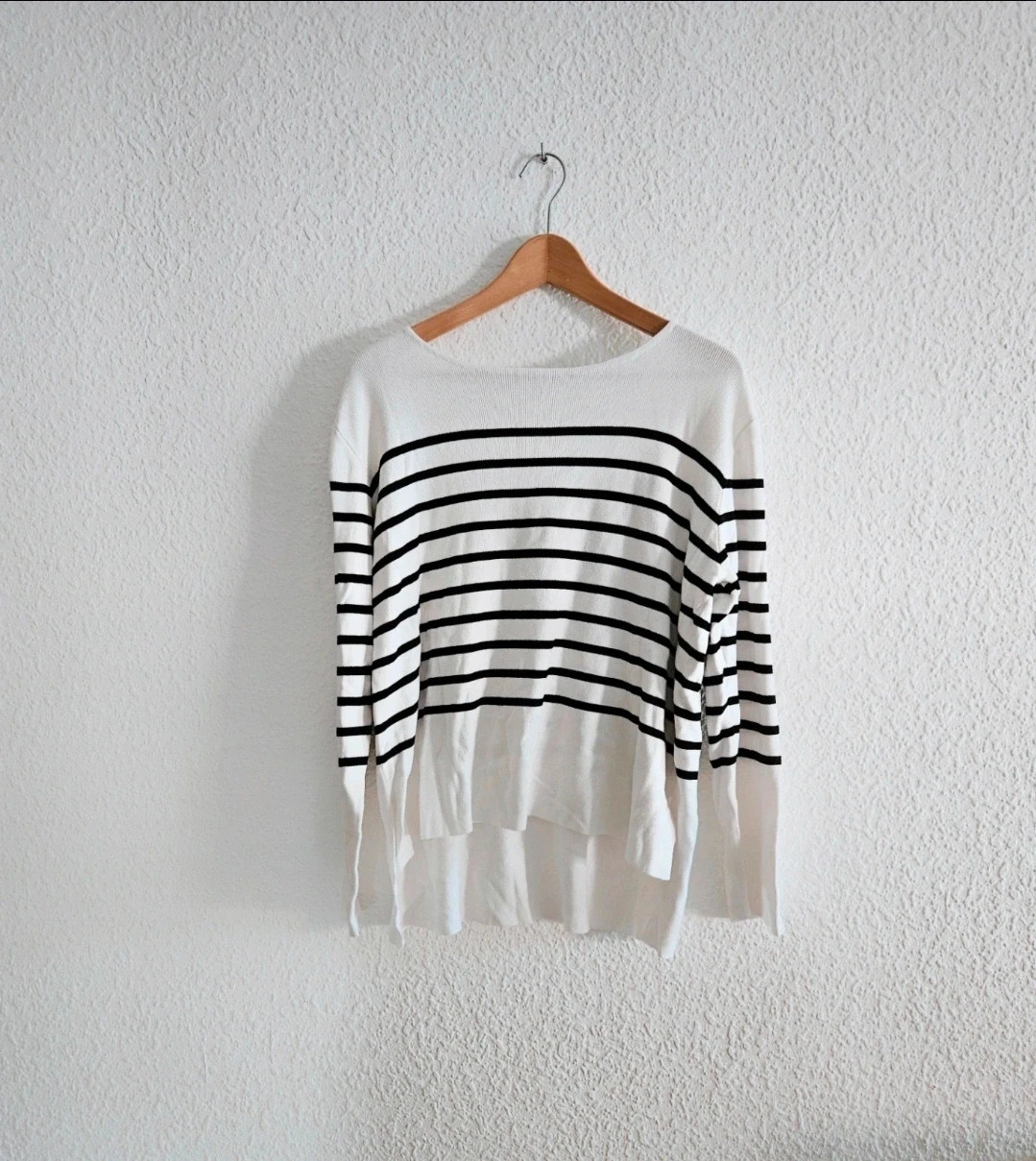 🤍 Jersey MANGO rayas blancas y negras talla L estilo marinero chic 🤍 – Mango – taille L / 40 / 12 4