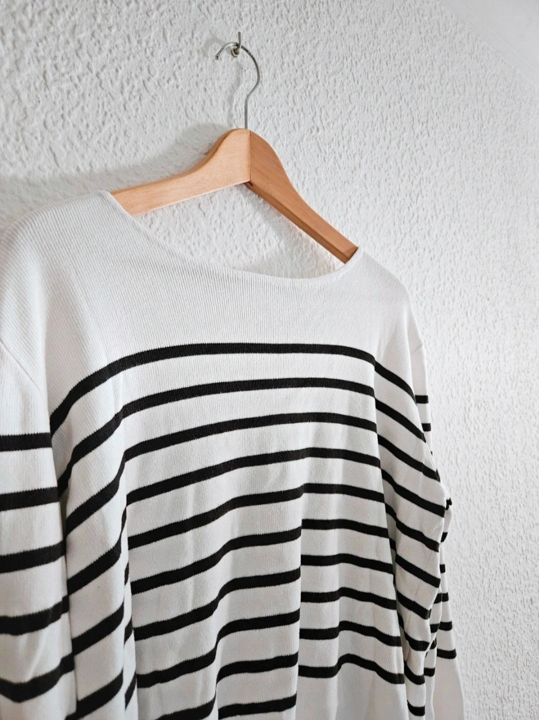 🤍 Jersey MANGO rayas blancas y negras talla L estilo marinero chic 🤍 – Mango – taille L / 40 / 12 5