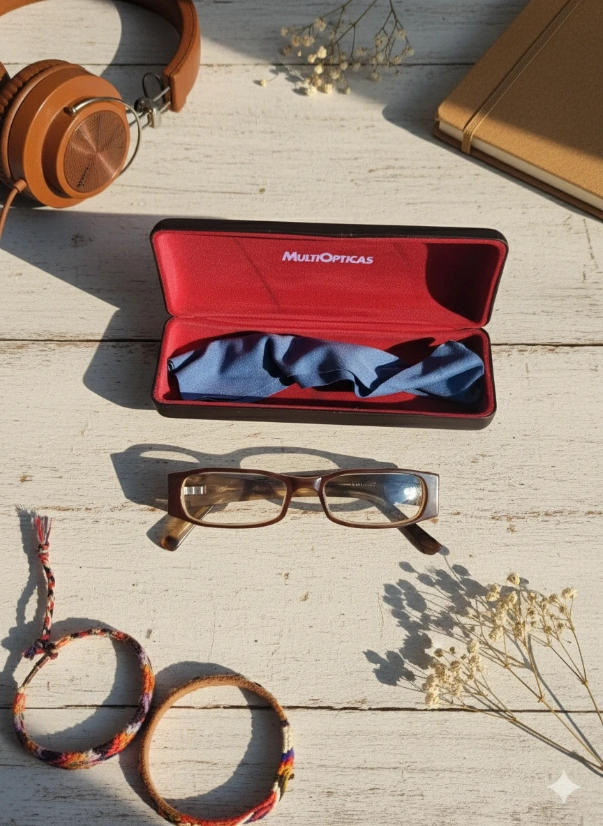 Gafas graduadas MultiÓpticas marrones estilo boho / MultiÓpticas brown eyeglasses boho style – Multiopticas 2