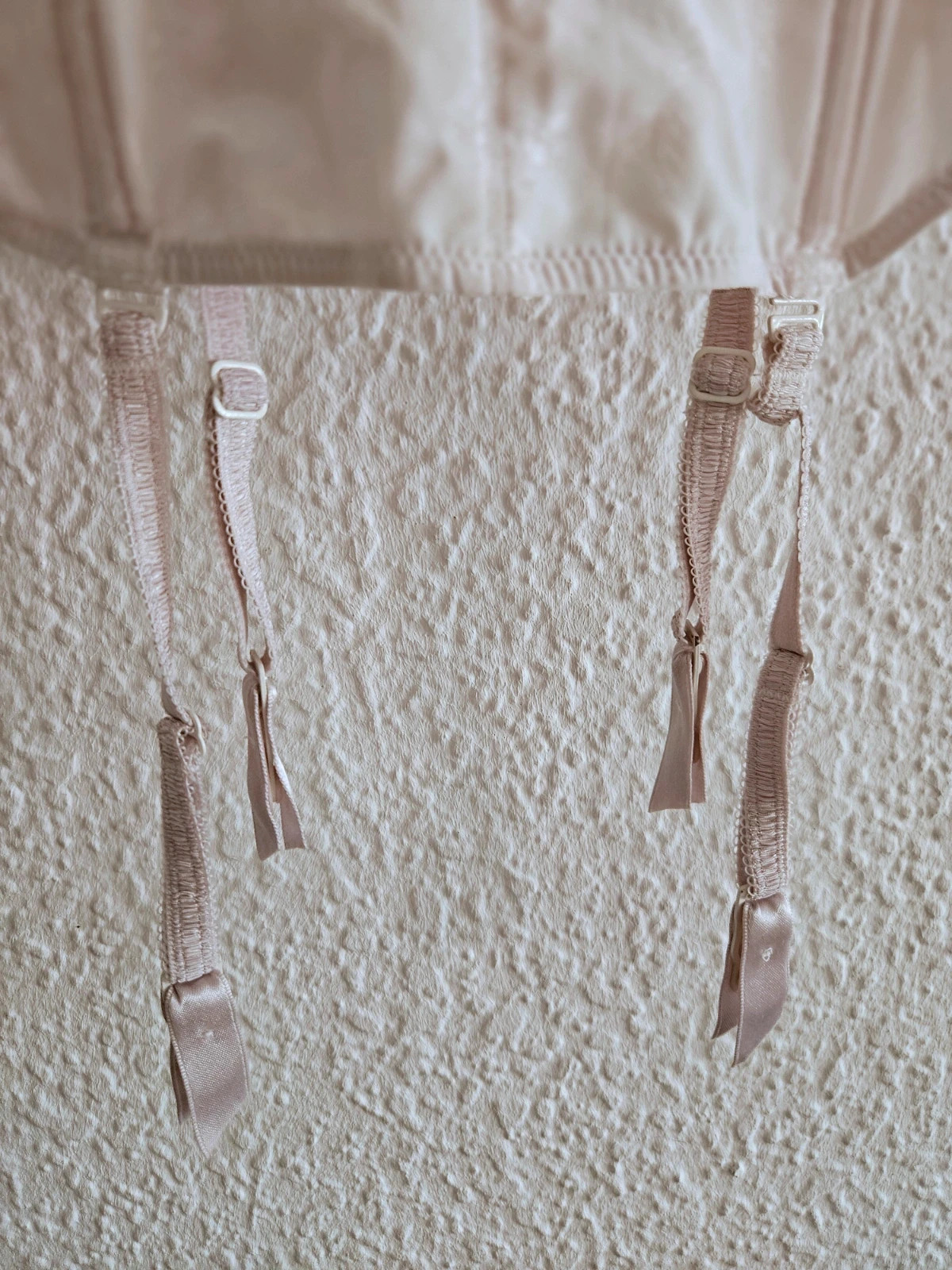 Etam cream lingerie corset · Size 80B · Romantic & boho style · Lace-up detail – Etam 5