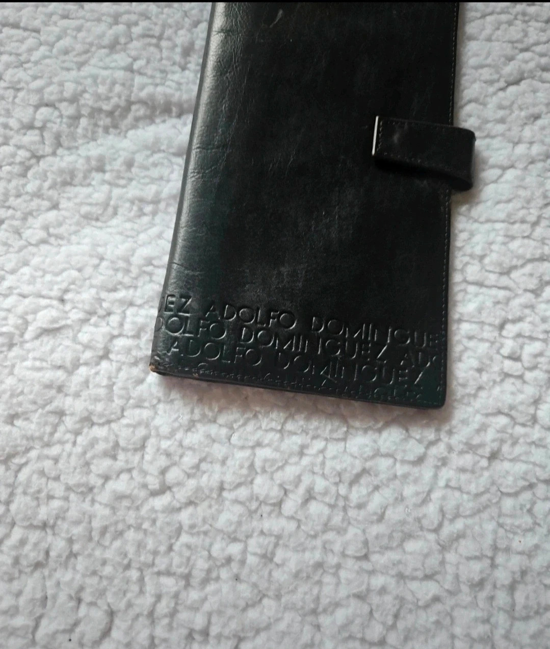 Adolfo Domínguez black leather wallet · Elegant & minimalist style · Multi-compartment – Adolfo Dominguez 4