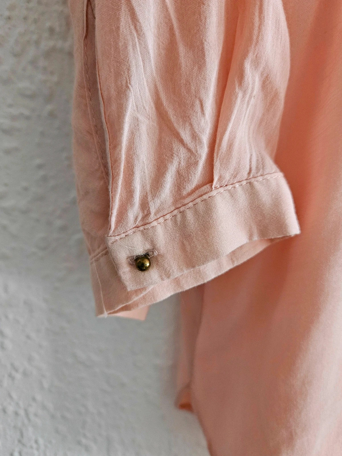 Zara light pink blouse · Size XL · Soft & boho style · Pocket detail – Zara – taille XL / 42 / 14 3
