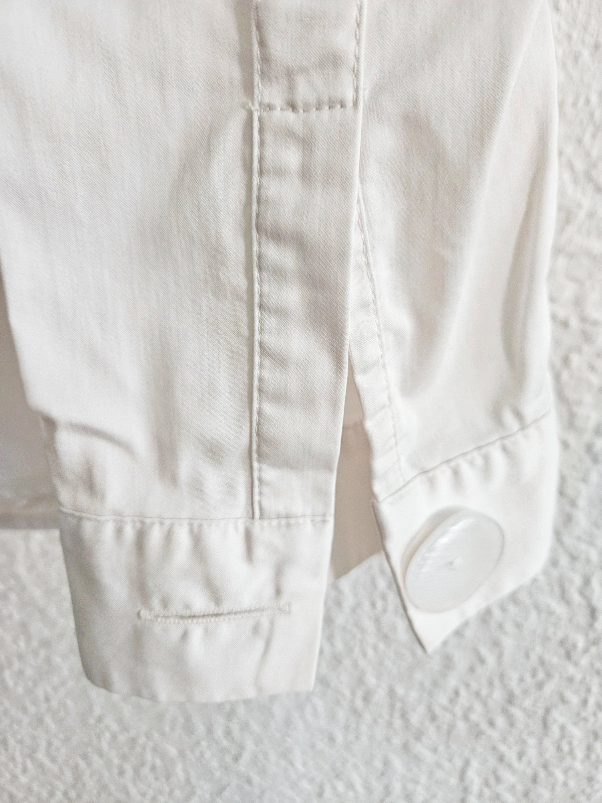 Sfera white button-up shirt · Size M · Minimalist style · 100% cotton – Sfera – taille M / 38 / 10 3