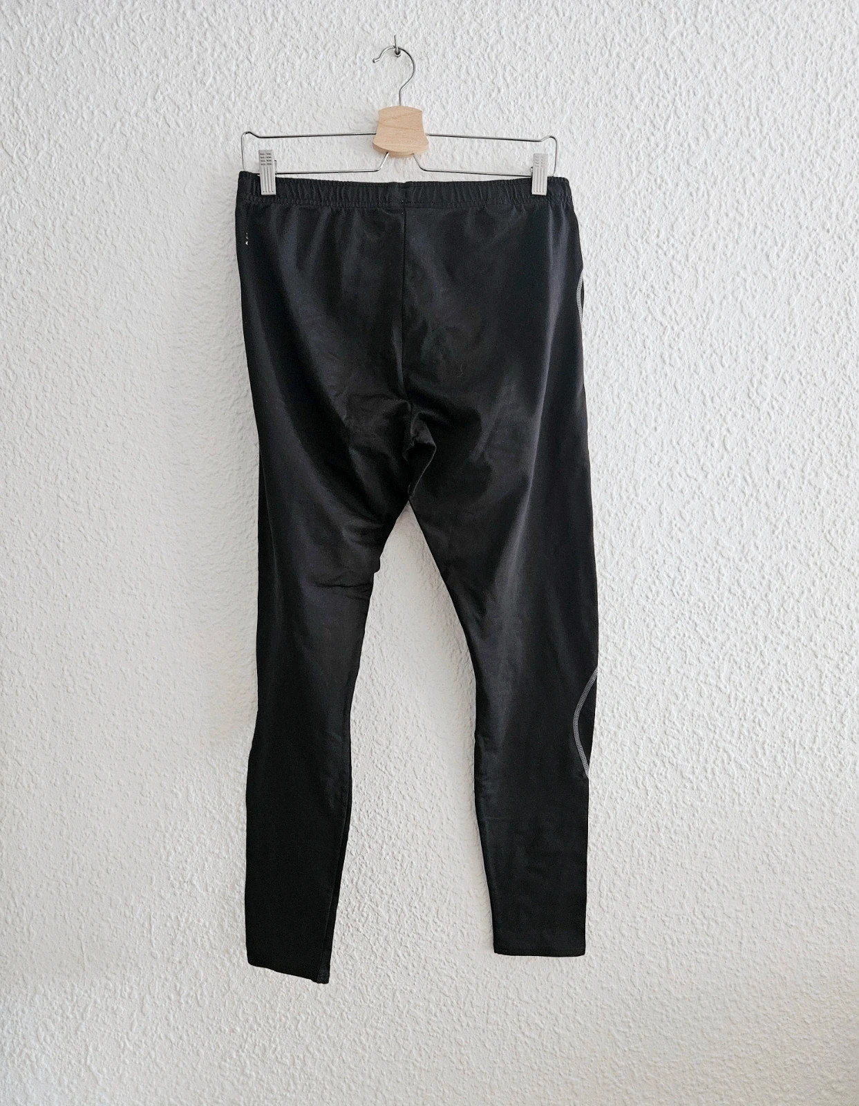 Kalenji black running leggings · Size XL · Technical fit · Reflective detail – taille XL / 42 / 14 4