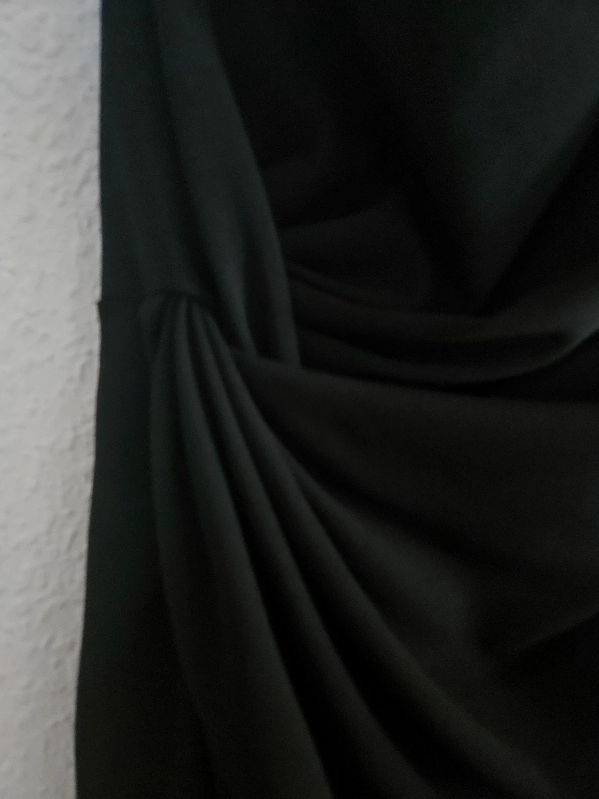 Violeta by Mango ruched one-shoulder dress · Size XXL · Elegant black style – Violeta by MANGO – taille XXL / 44 / 16 3