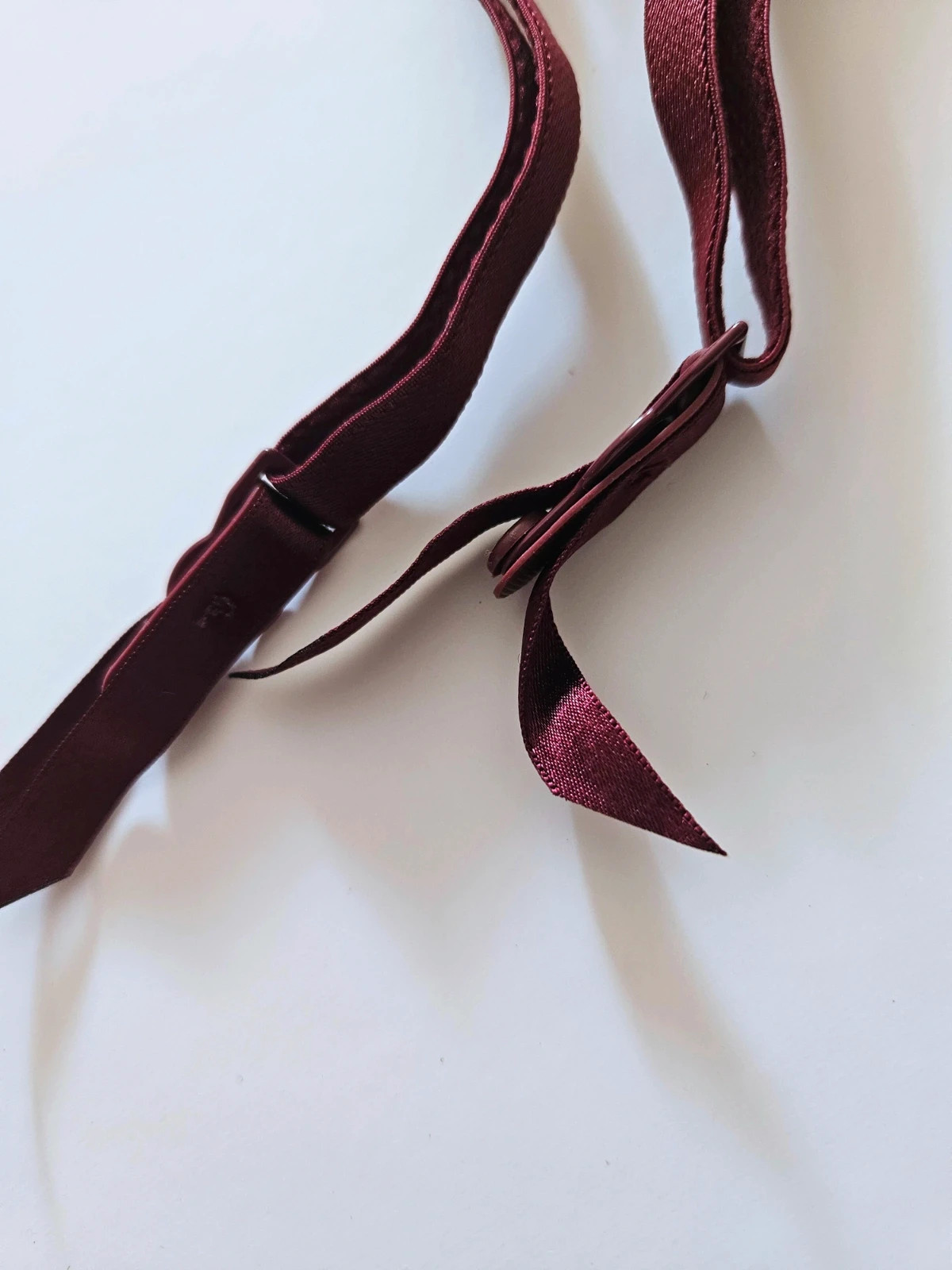 Women'secret burgundy lace garter belt · Size L · Satin details · Romantic style – Women'secret 5