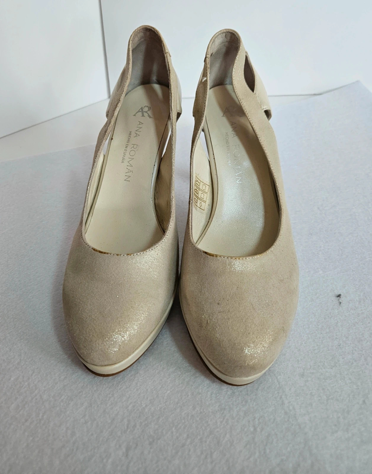 Ana Roman glitter heels · Talla 37 · Romantic style · Made in Spain – ana roman – taille 37 2