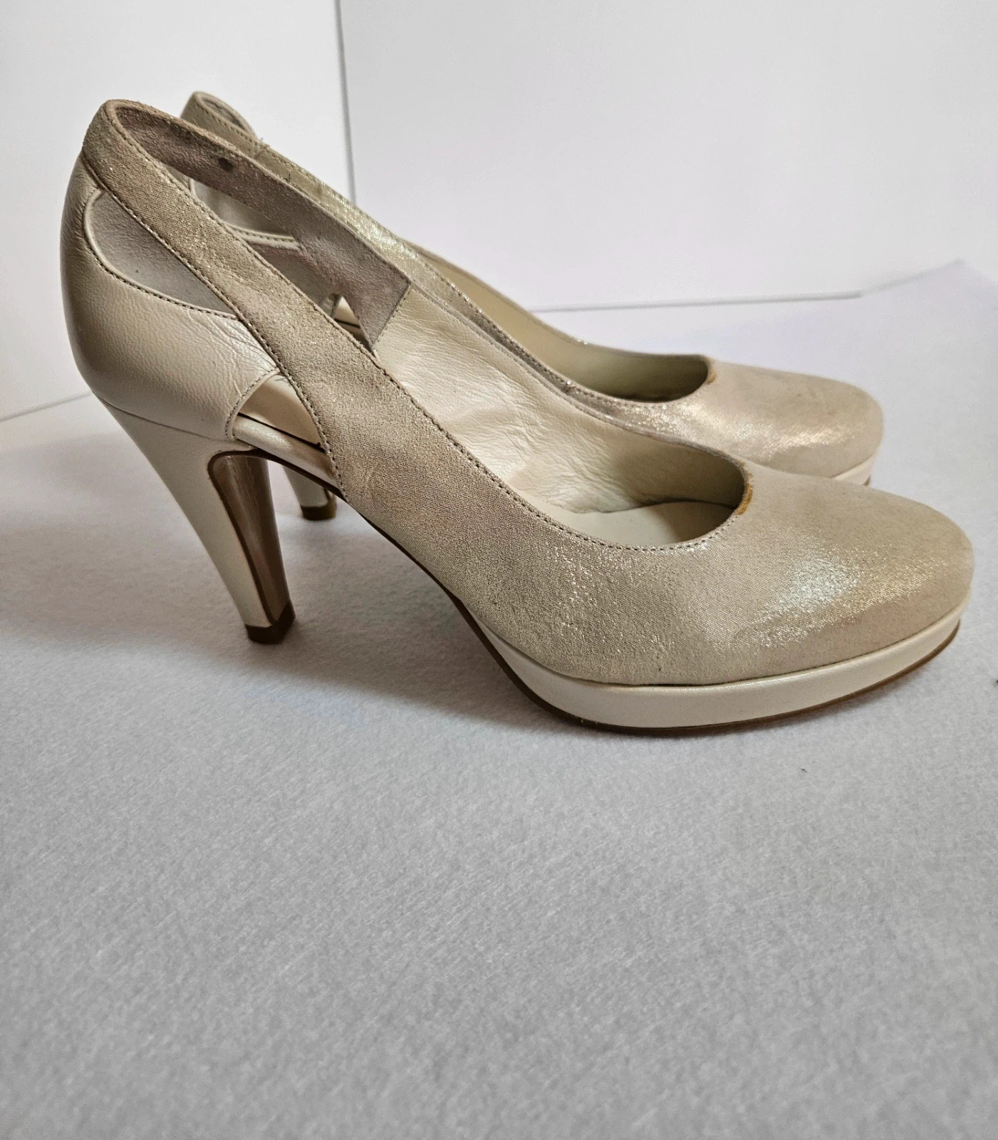 Ana Roman glitter heels · Talla 37 · Romantic style · Made in Spain – ana roman – taille 37 4
